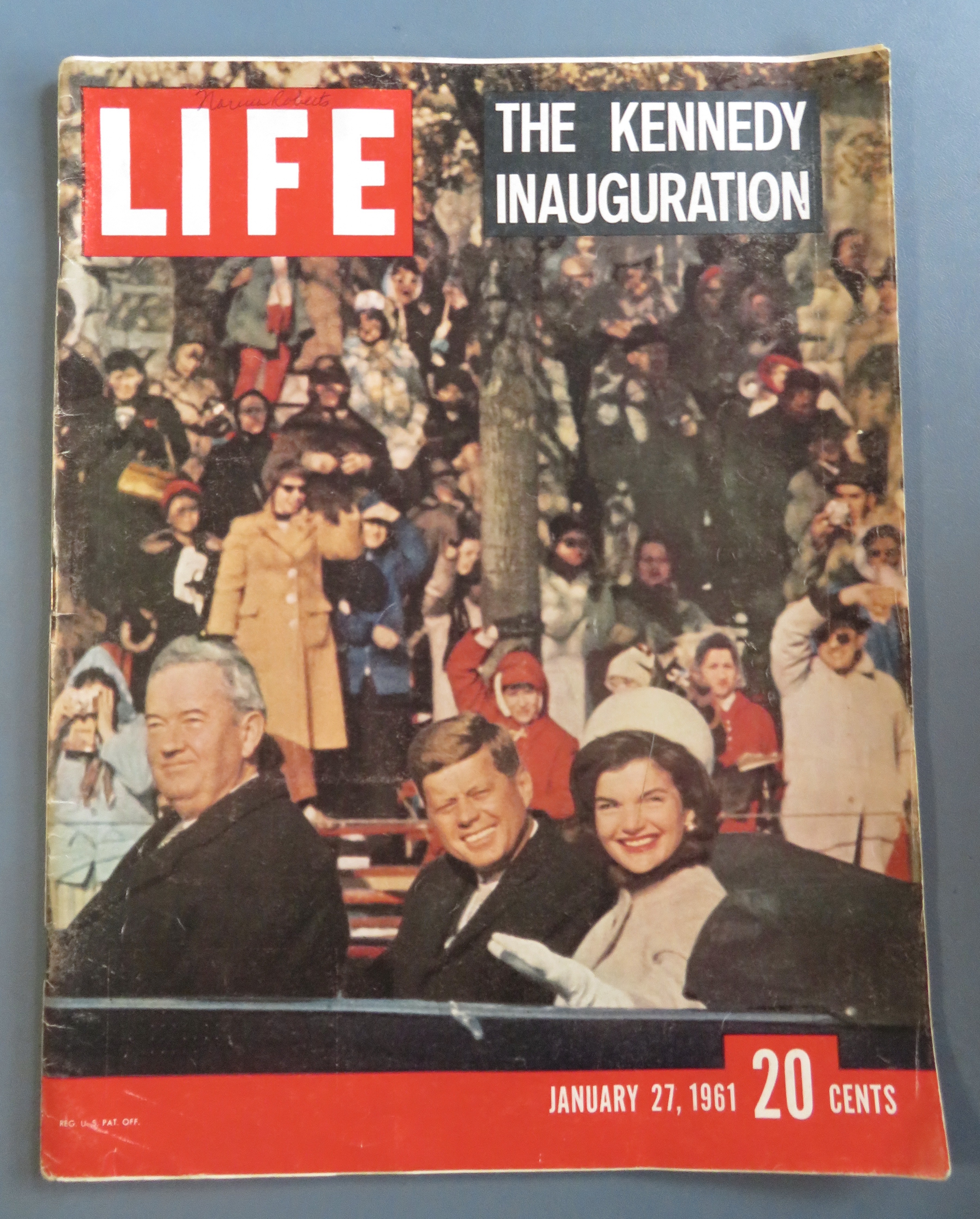 Life Magazine January 27, 1961 Kennedy Inauguration