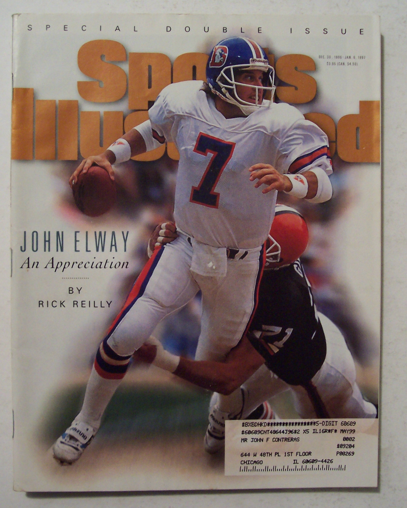 Sports Illustrated Magazine-Dec 30, 1996 - Jan 6, 1997