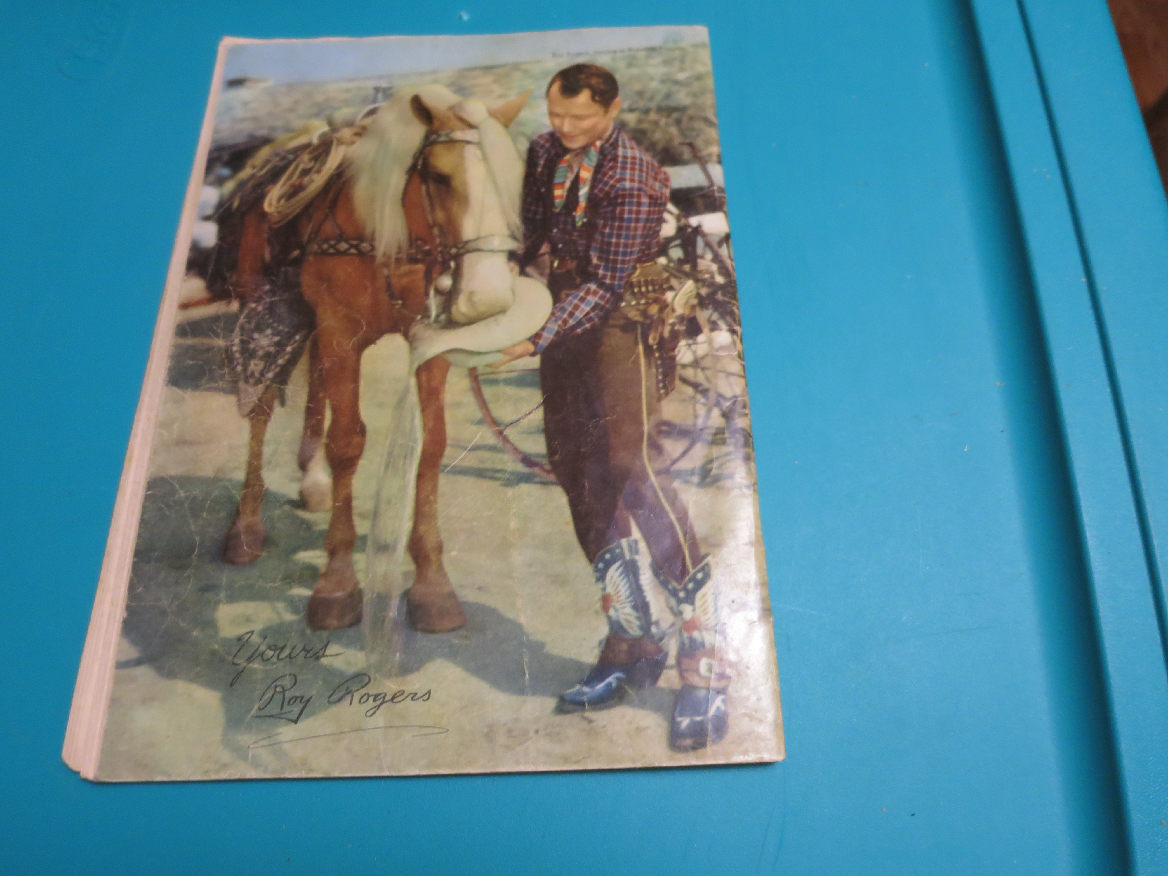 Roy Rogers Comics 1950 Dell Vol 30 signed