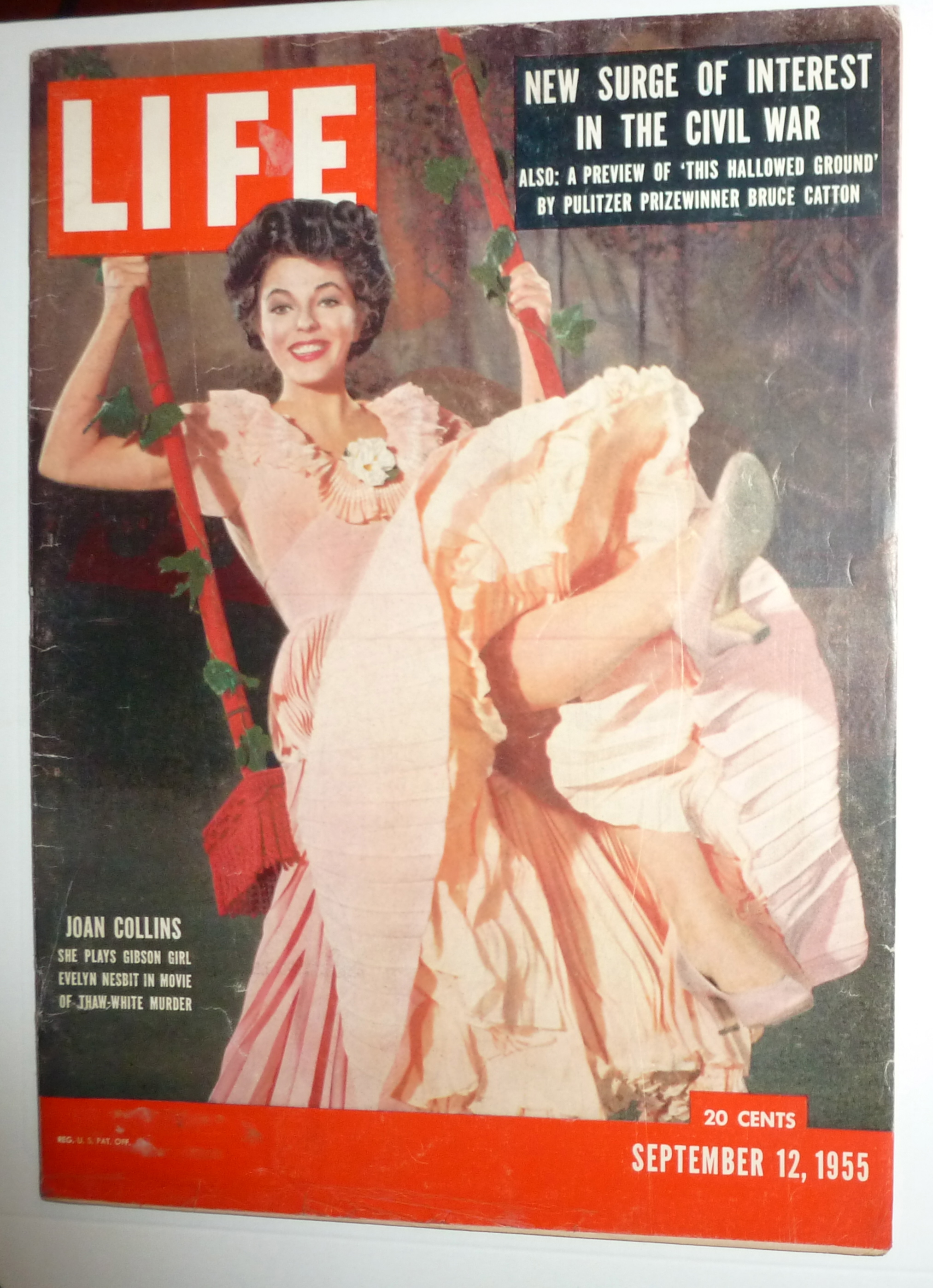 Life Magazine-September 12, 1955-Joan Collins