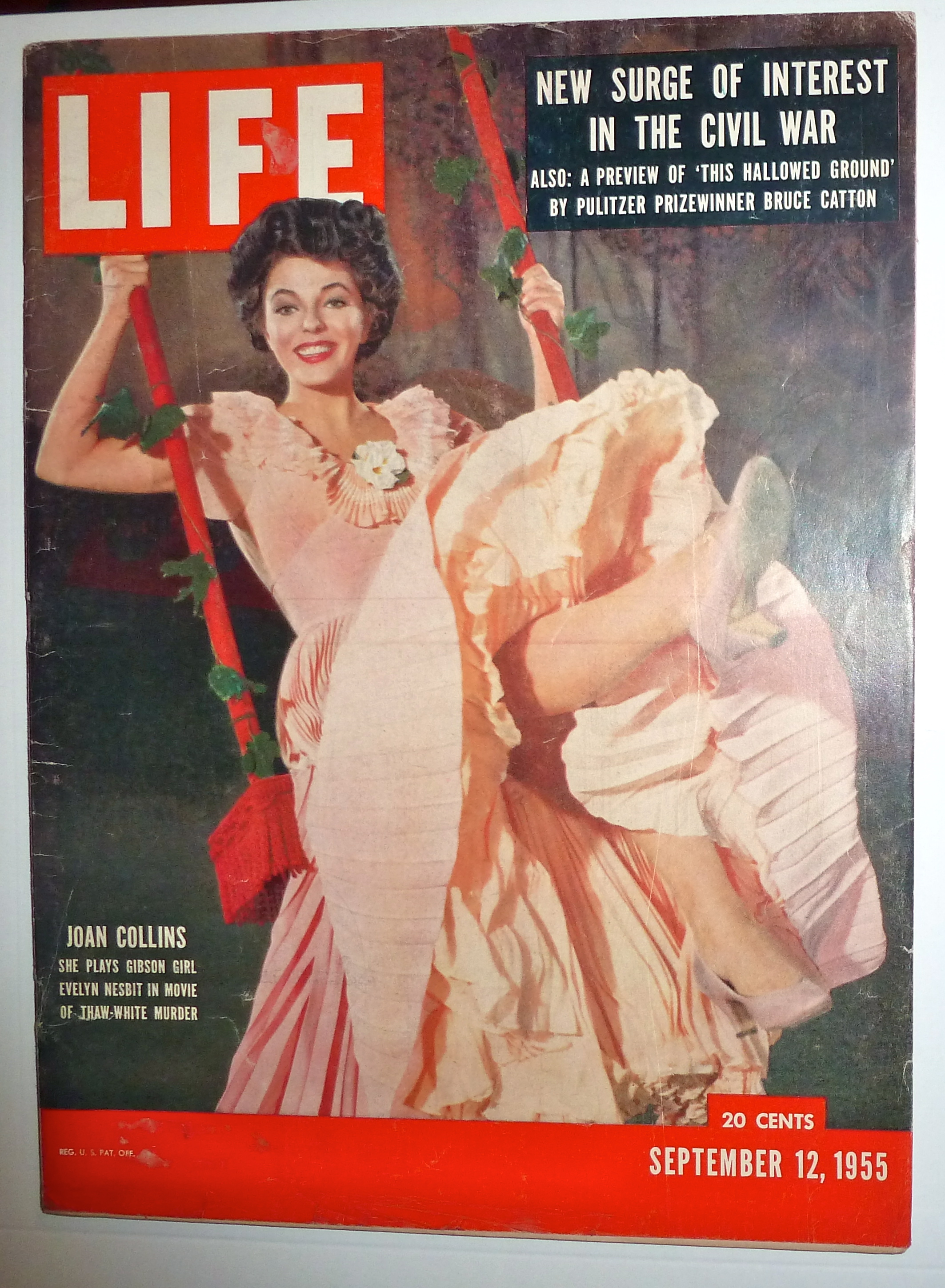 Life Magazine-September 12, 1955-Joan Collins