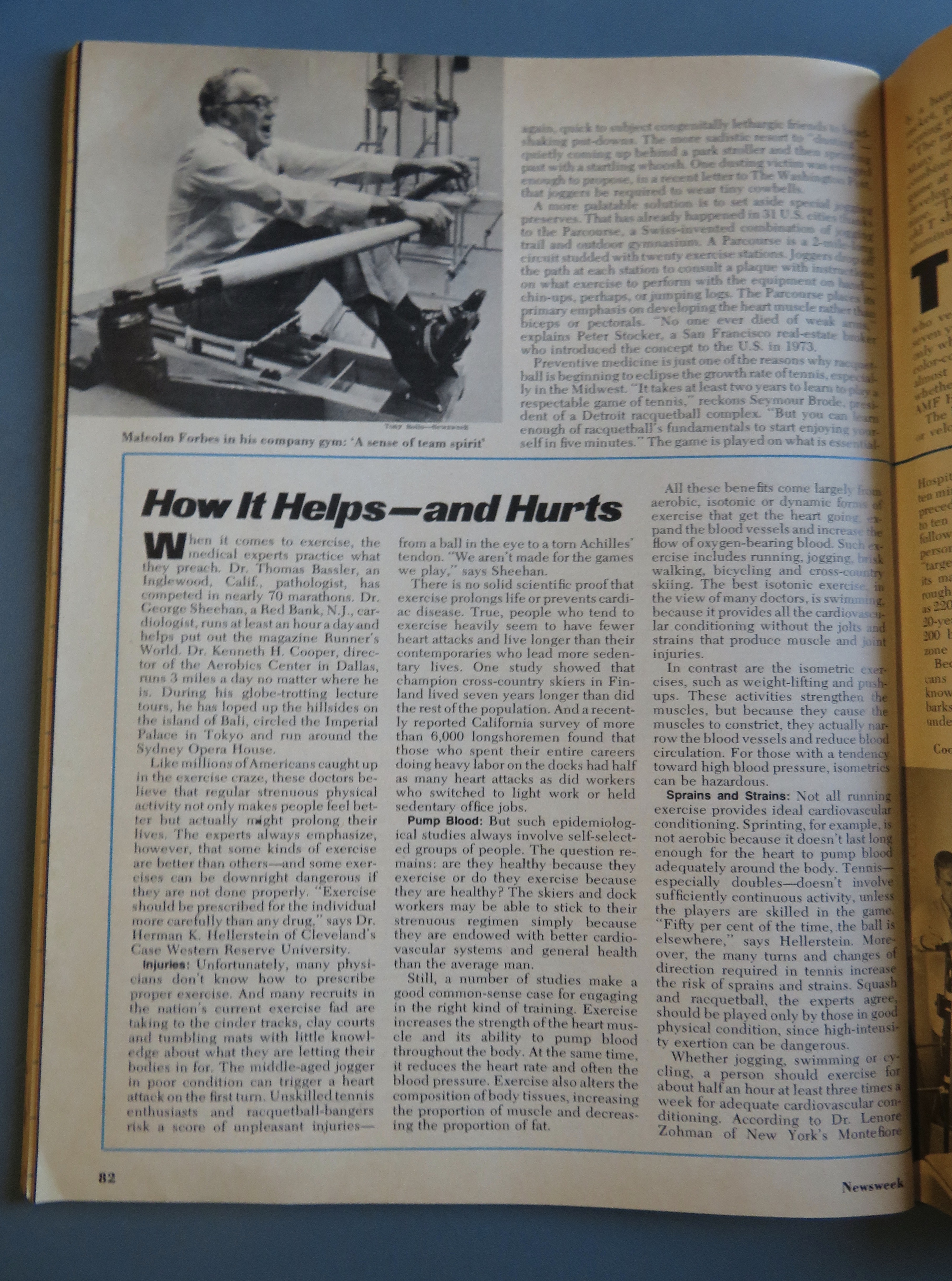 Newsweek Magazine May 23, 1977 Keeping Fit