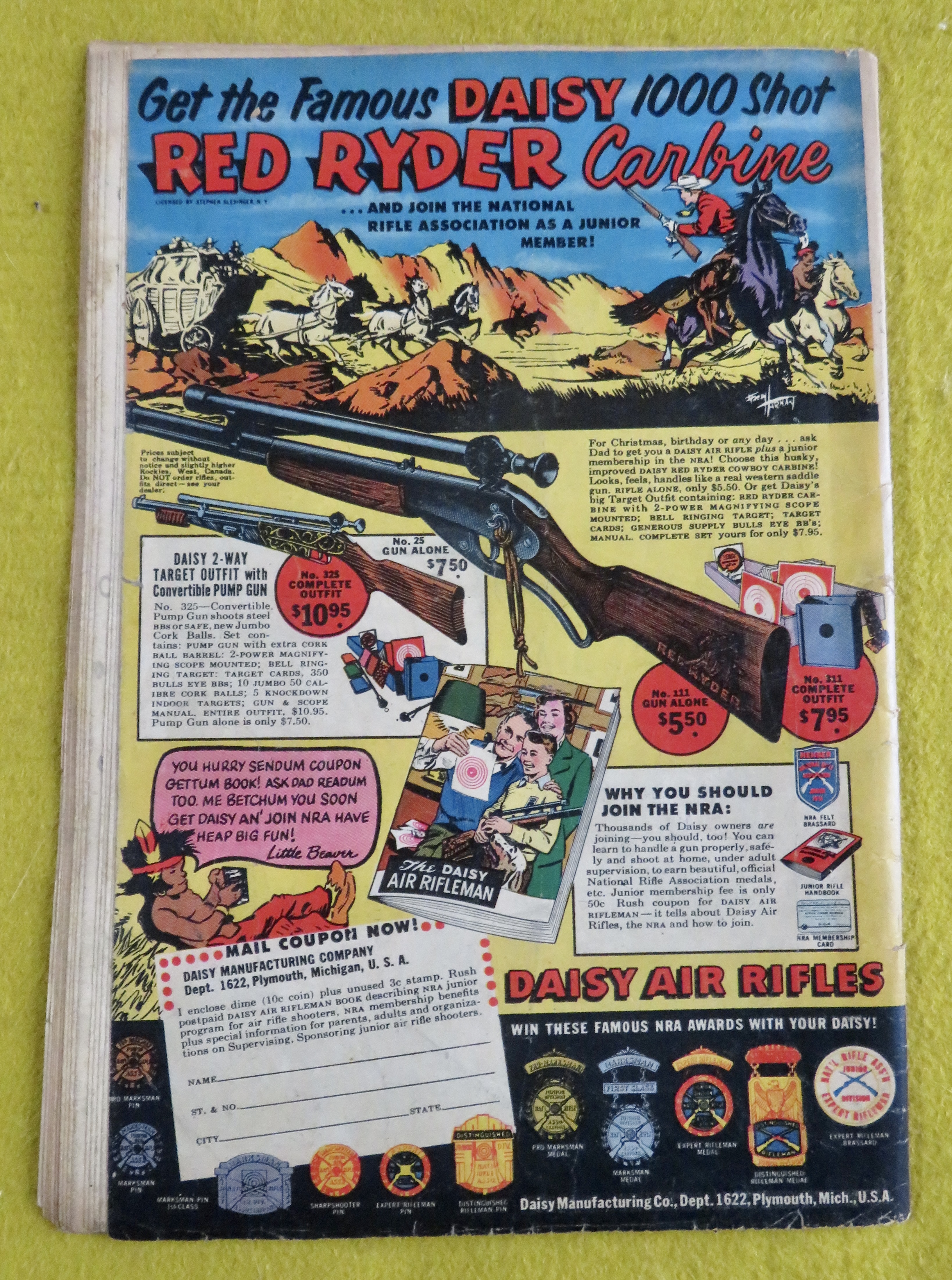 Mystery In Space Comic February/March 1952 World Melted