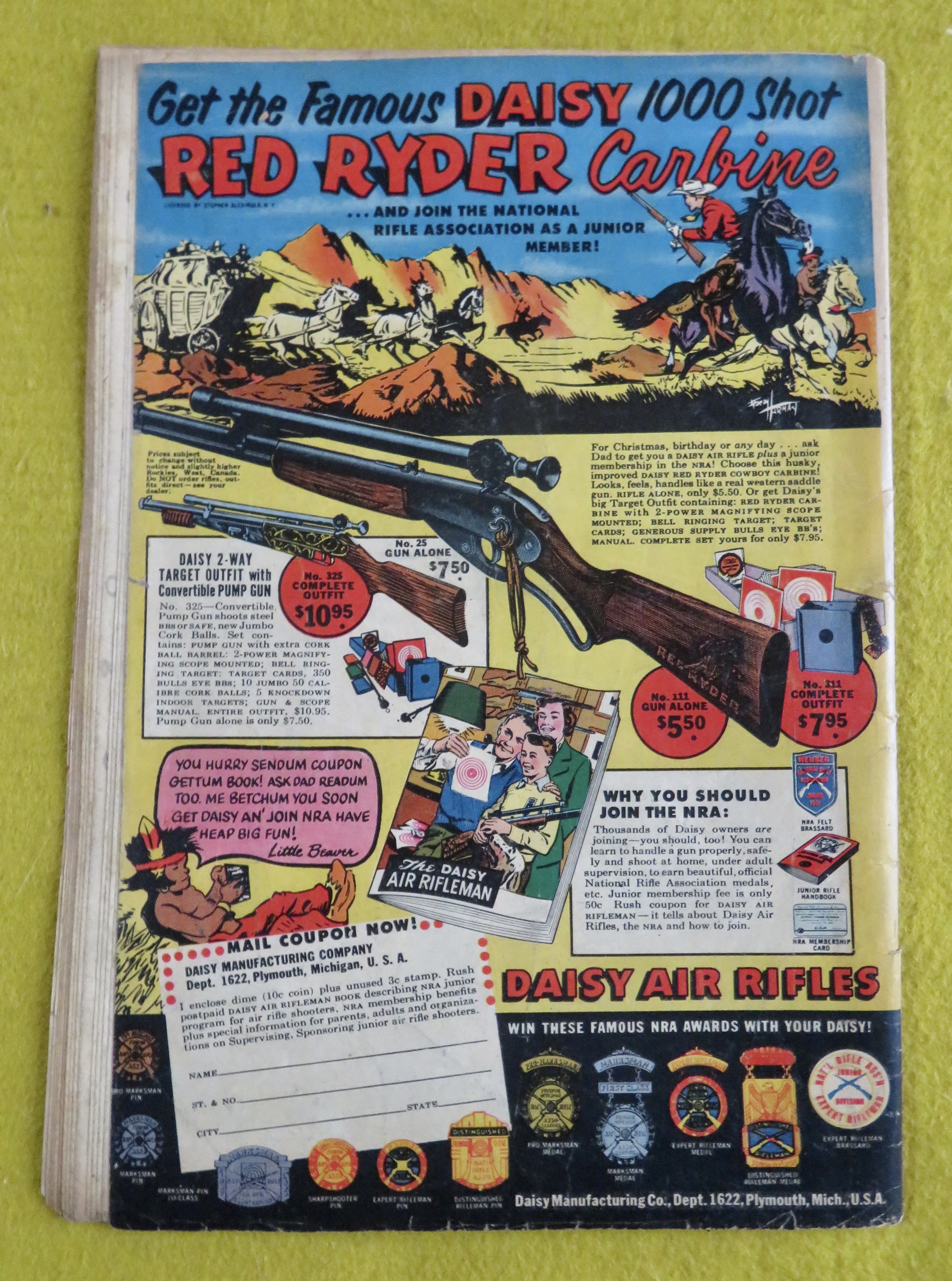 Mystery In Space Comic February/March 1952 World Melted
