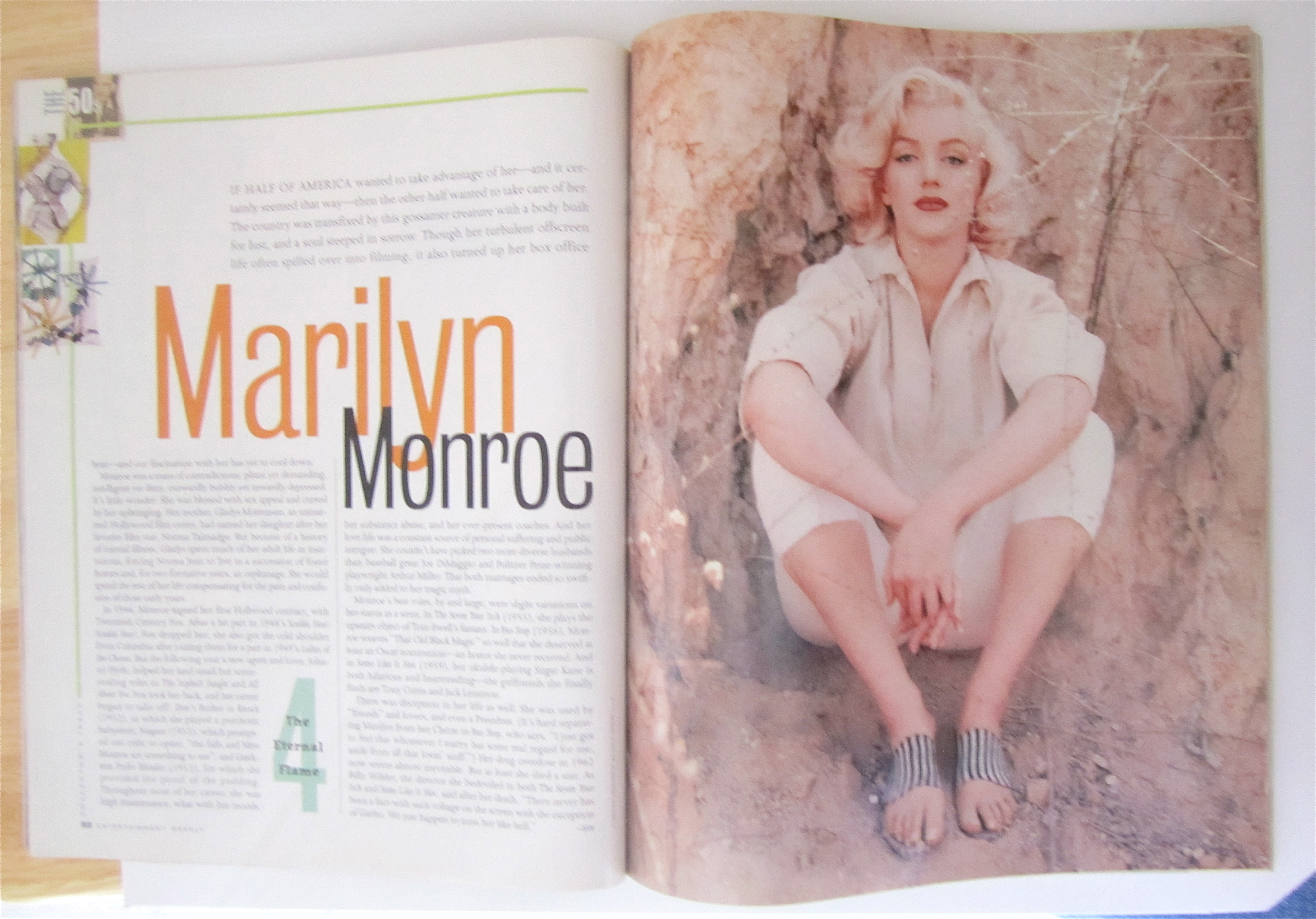 Entertainment Magazine Fall 1996 100 Great Movie Stars