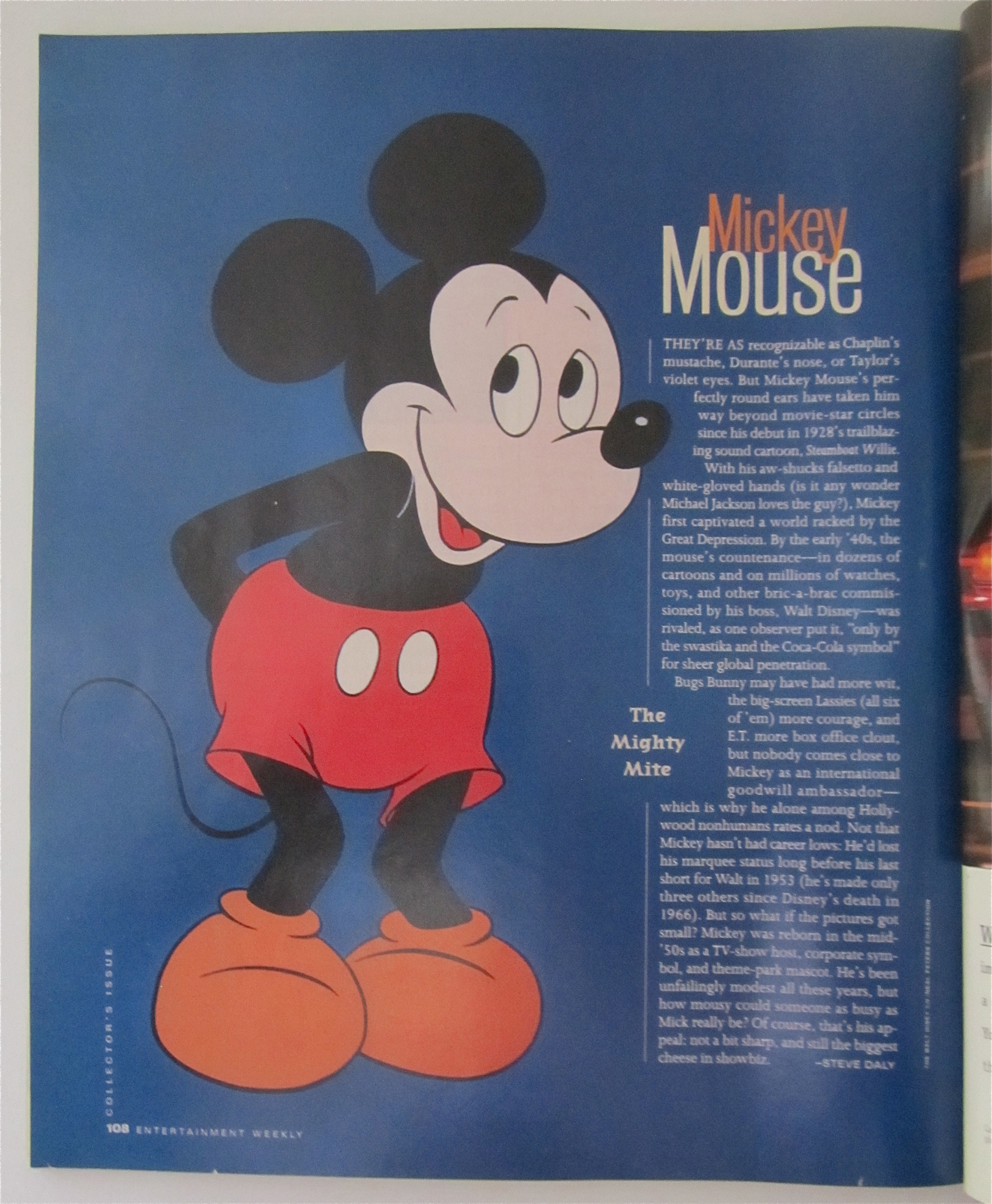Entertainment Magazine Fall 1996 100 Great Movie Stars