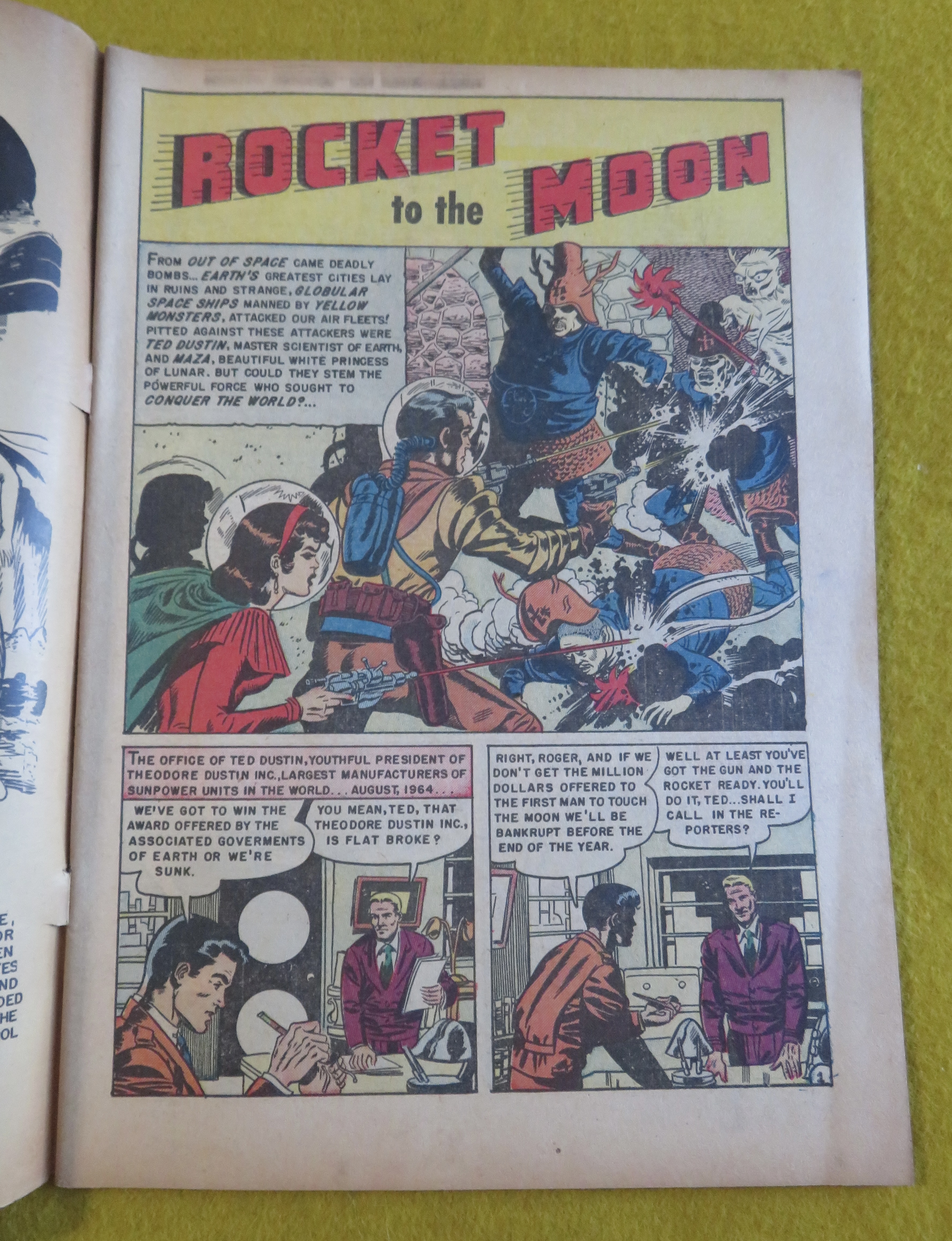 Rocket To The Moon Comic
