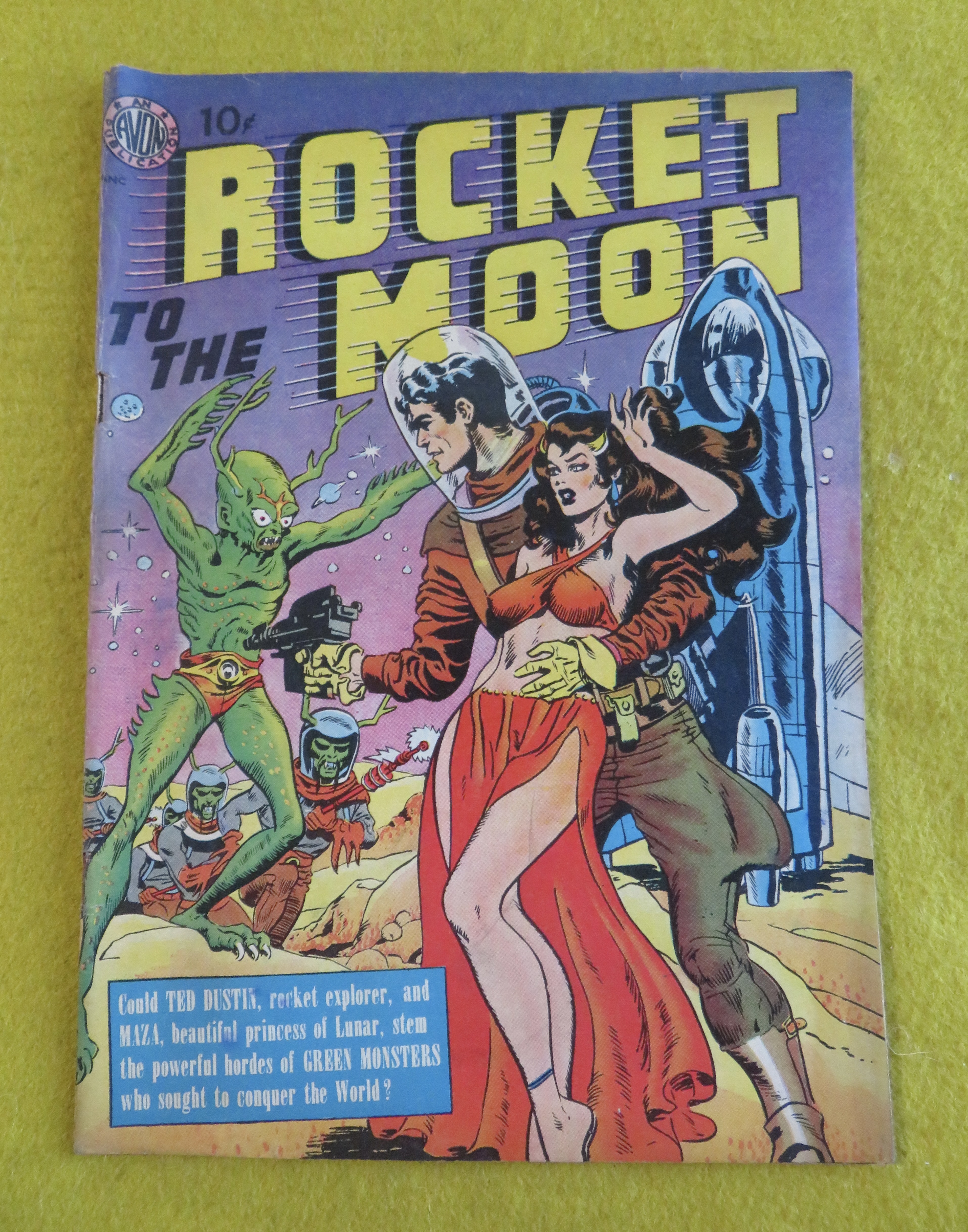Rocket To The Moon Comic