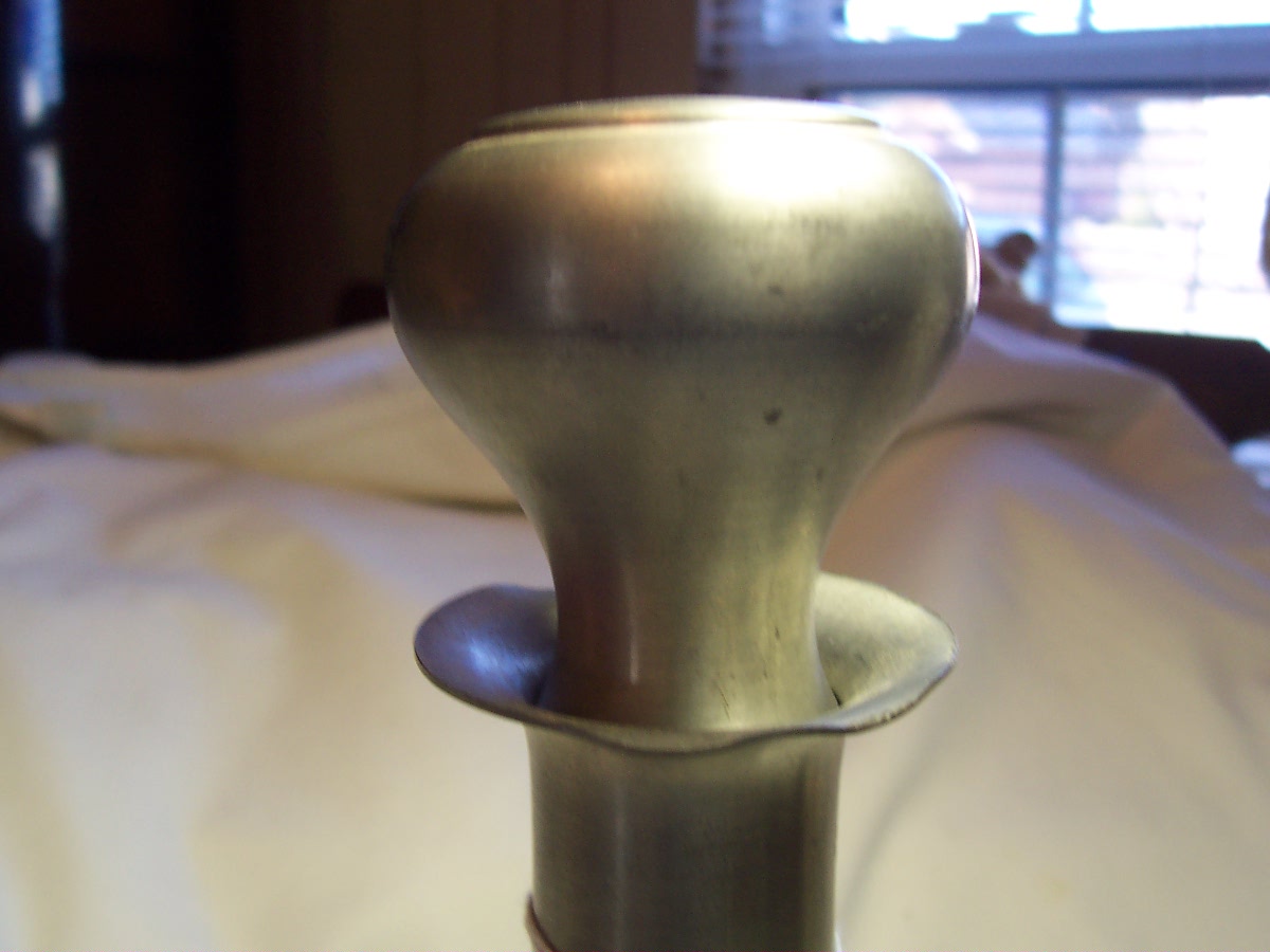 Leonard Pewter Decanter with Stopper England