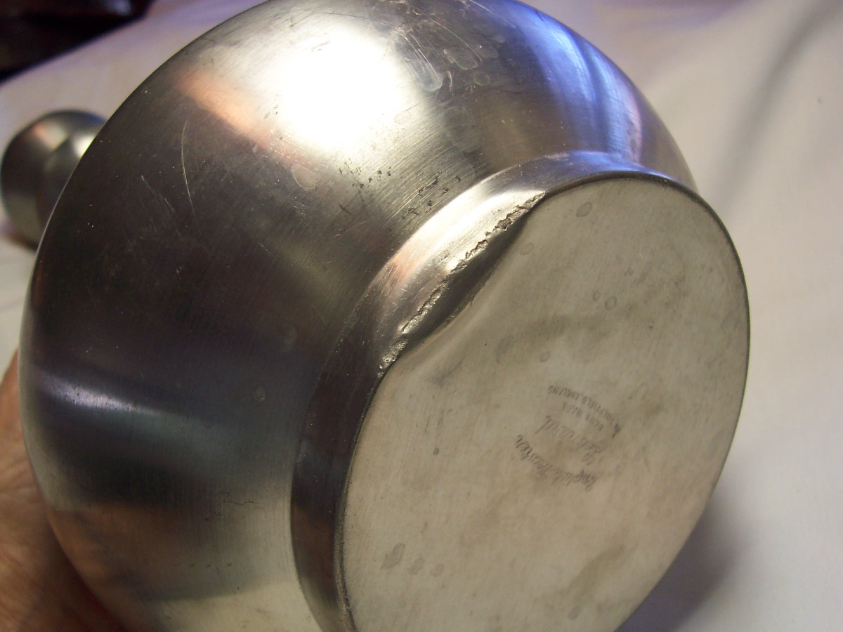 Leonard Pewter Decanter with Stopper England