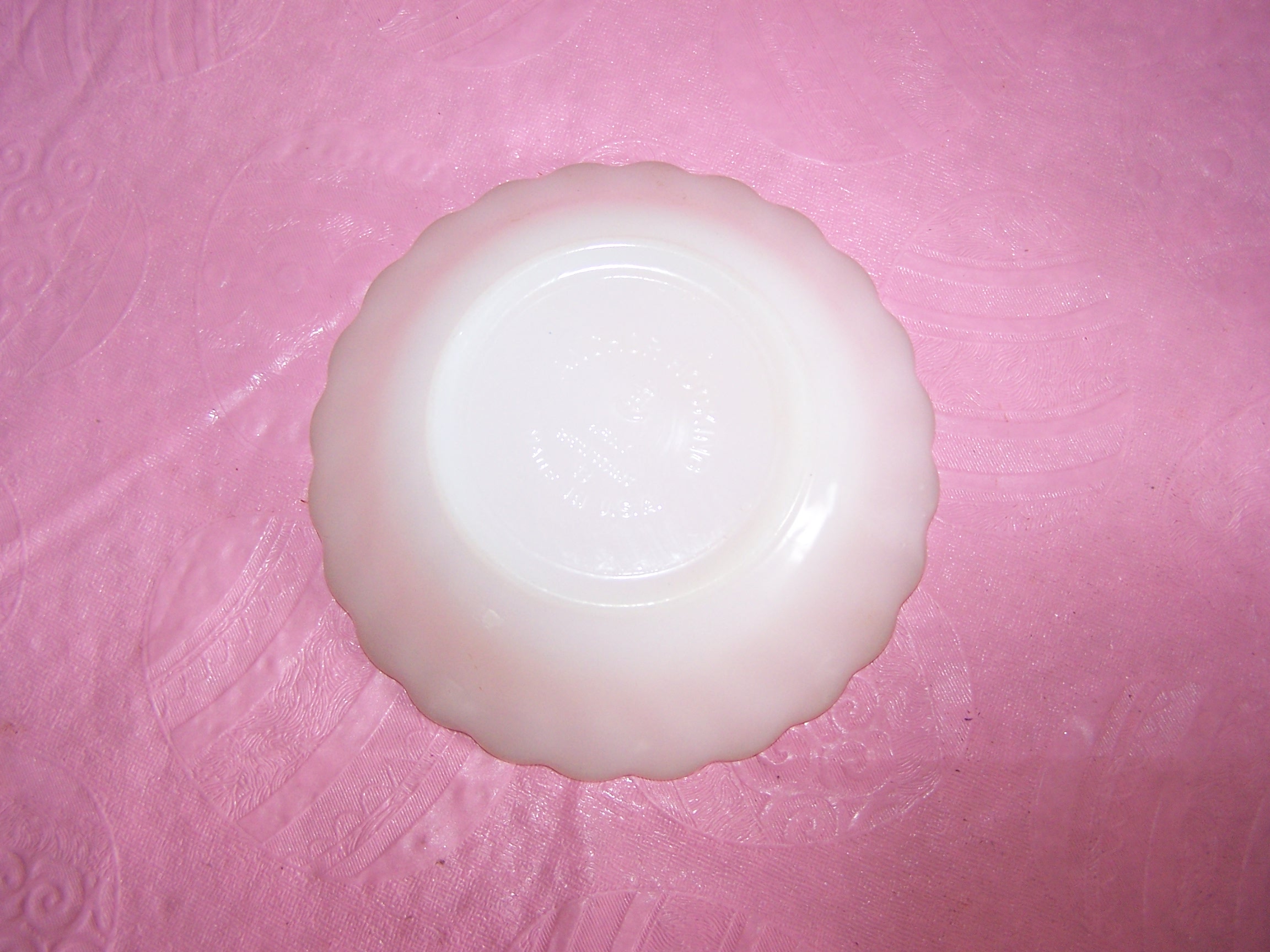 12 Anchor Hocking/Fire King Milk Glass Small Bowls