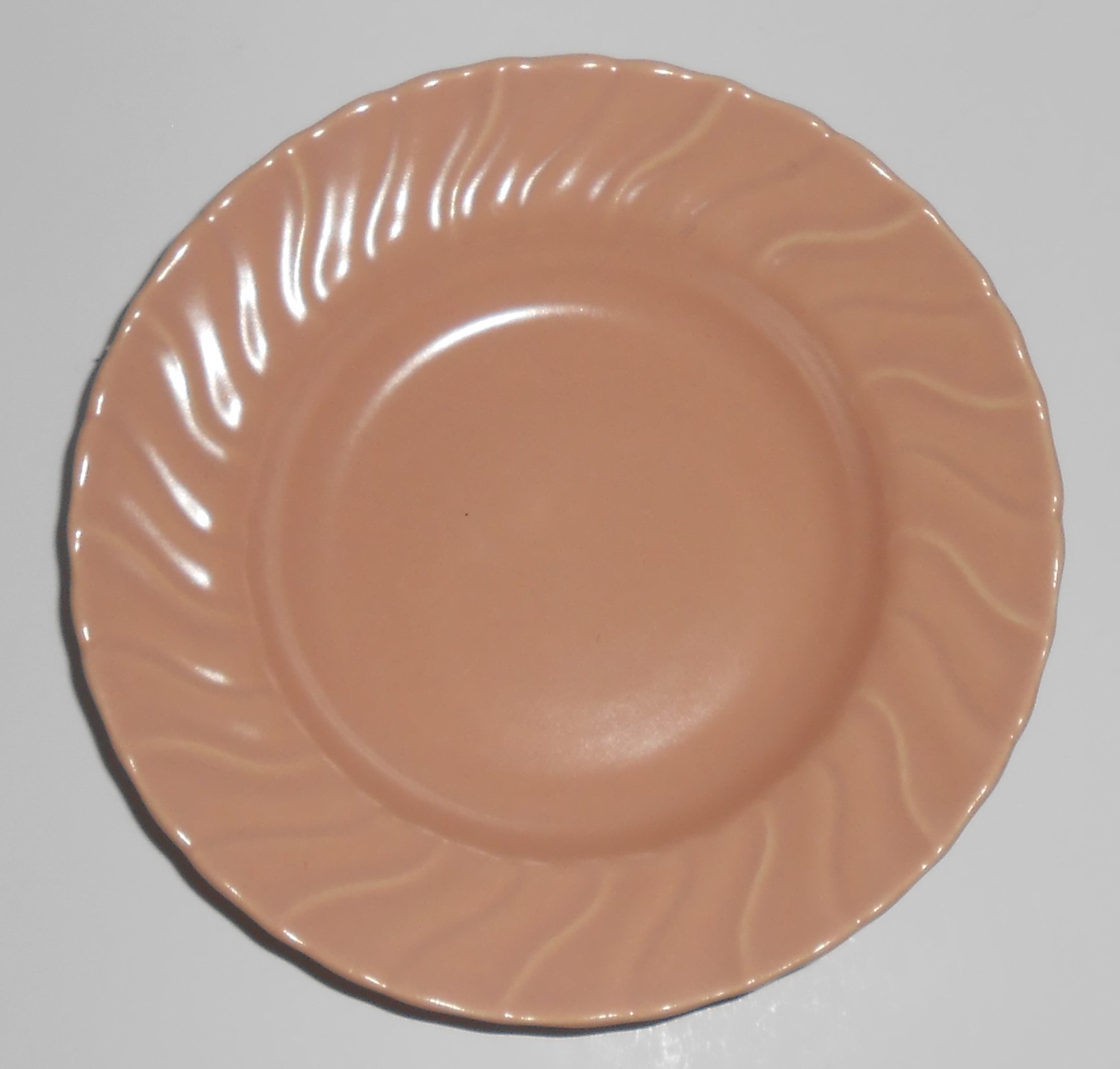 Franciscan Pottery Coronado Satin Coral Fruit Bowl