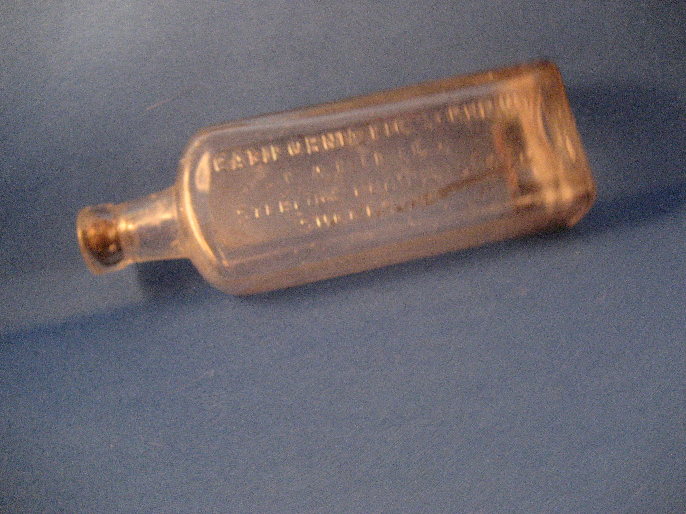 California Fig Syrup Bottle