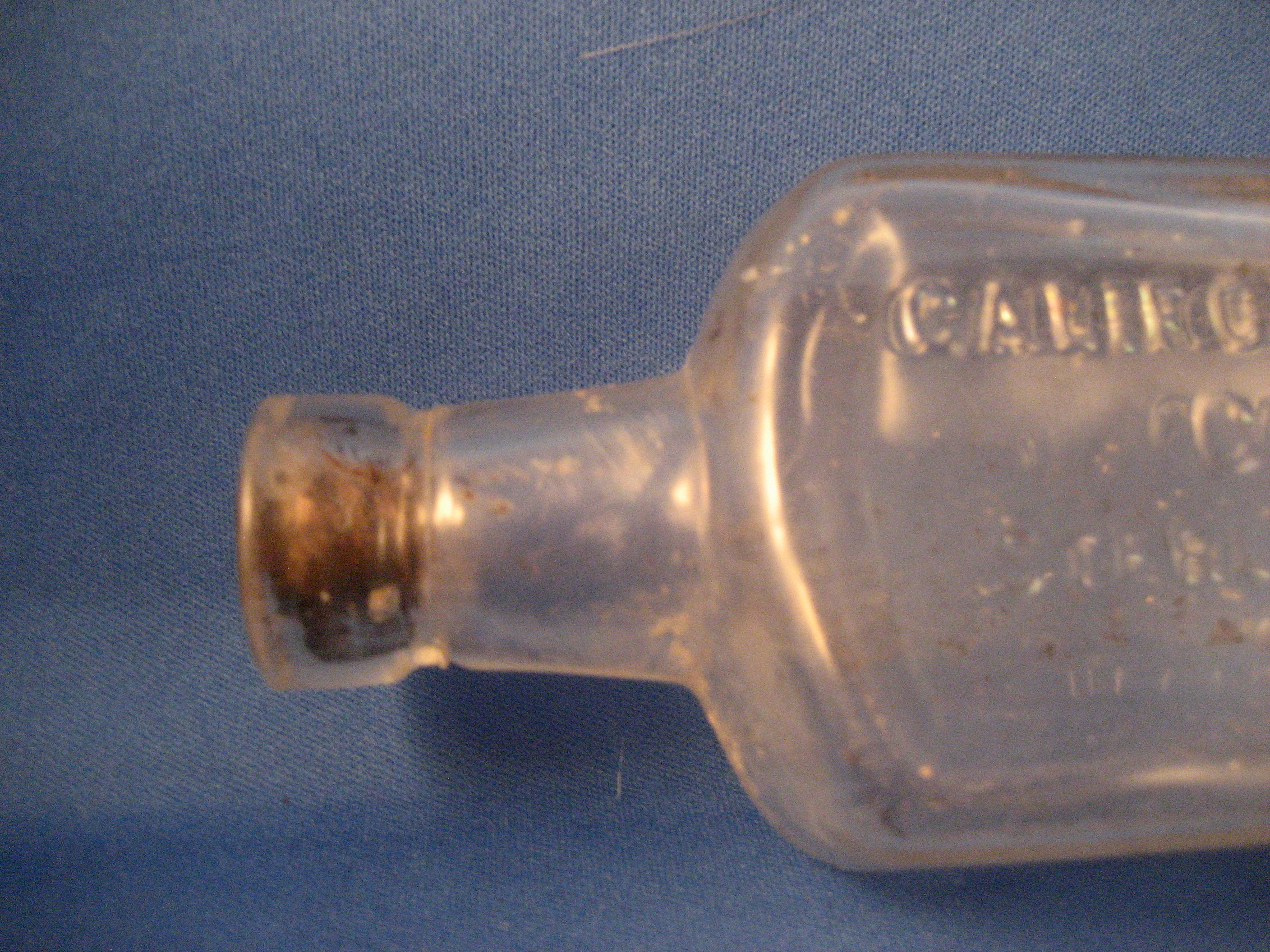 California Fig Syrup Bottle