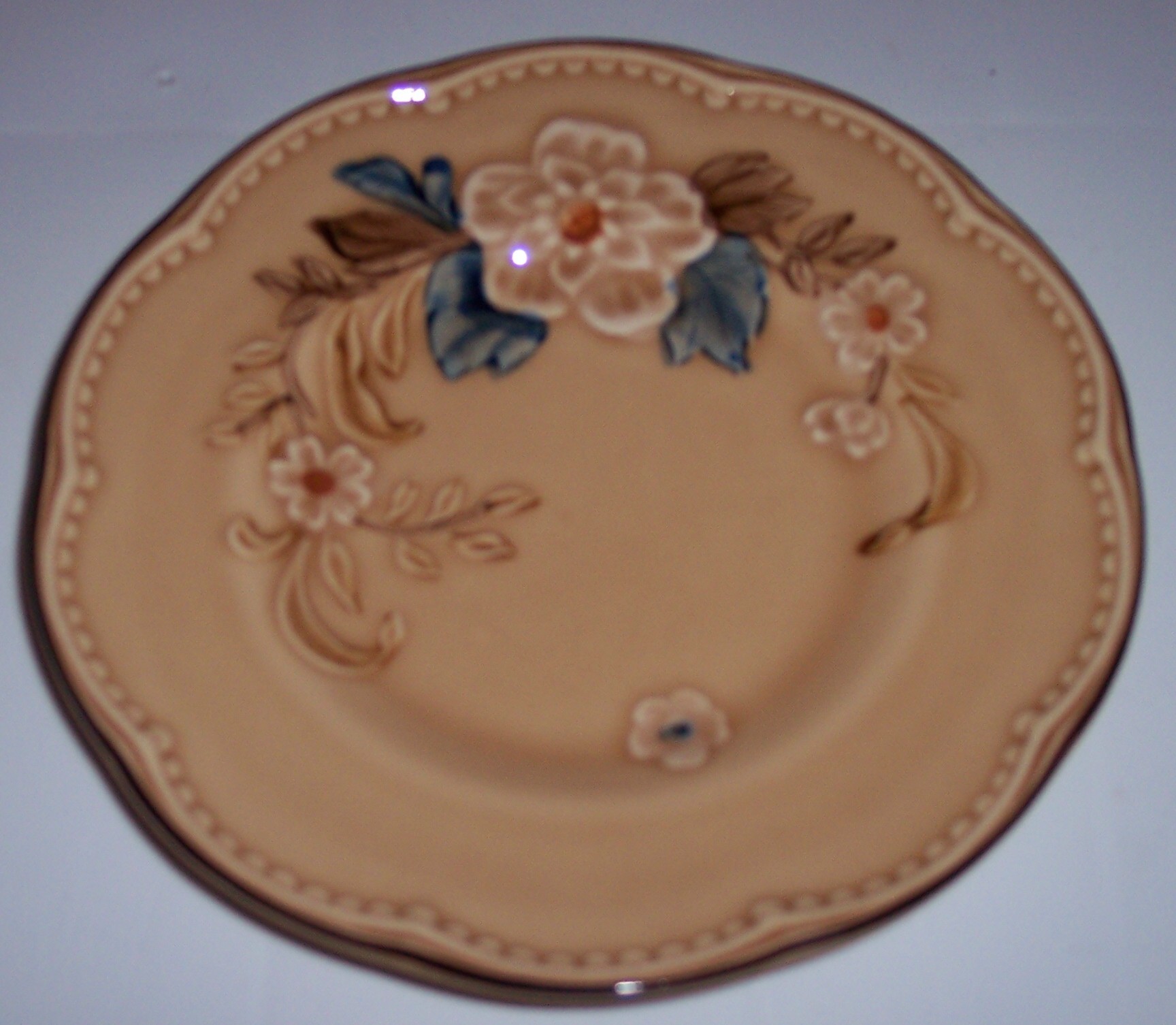 Franciscan Pottery Bouquet Bread Plate