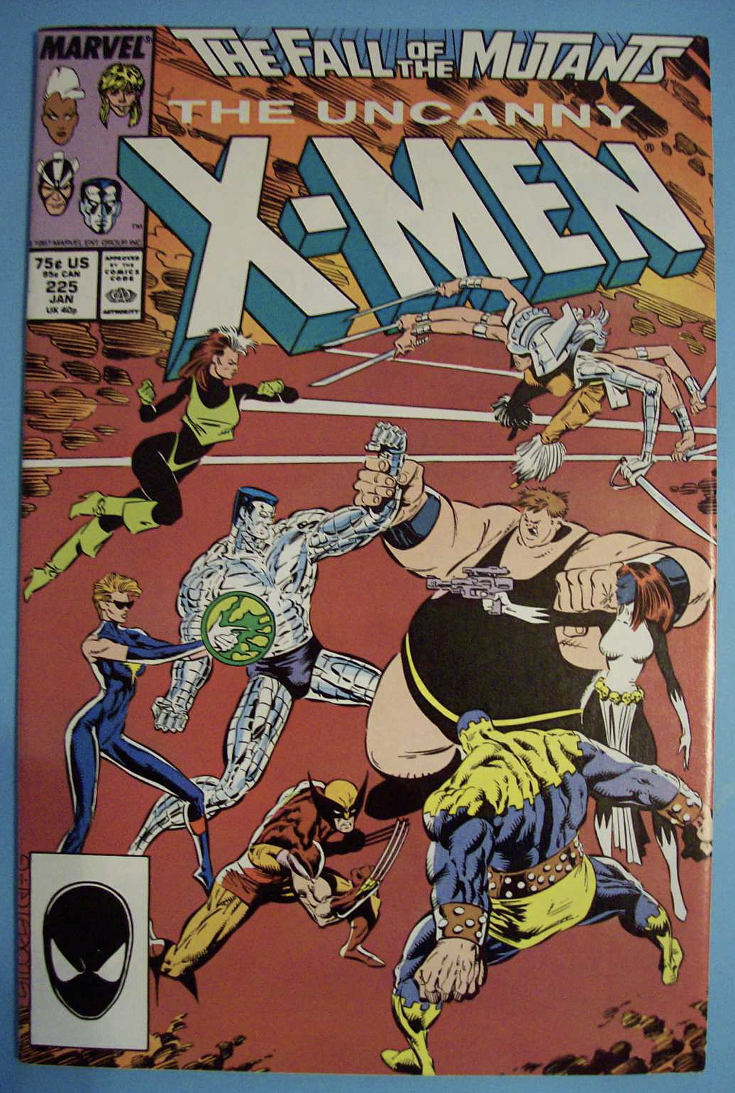 X - Men Comics - January 1988 - The Uncanny X-Men