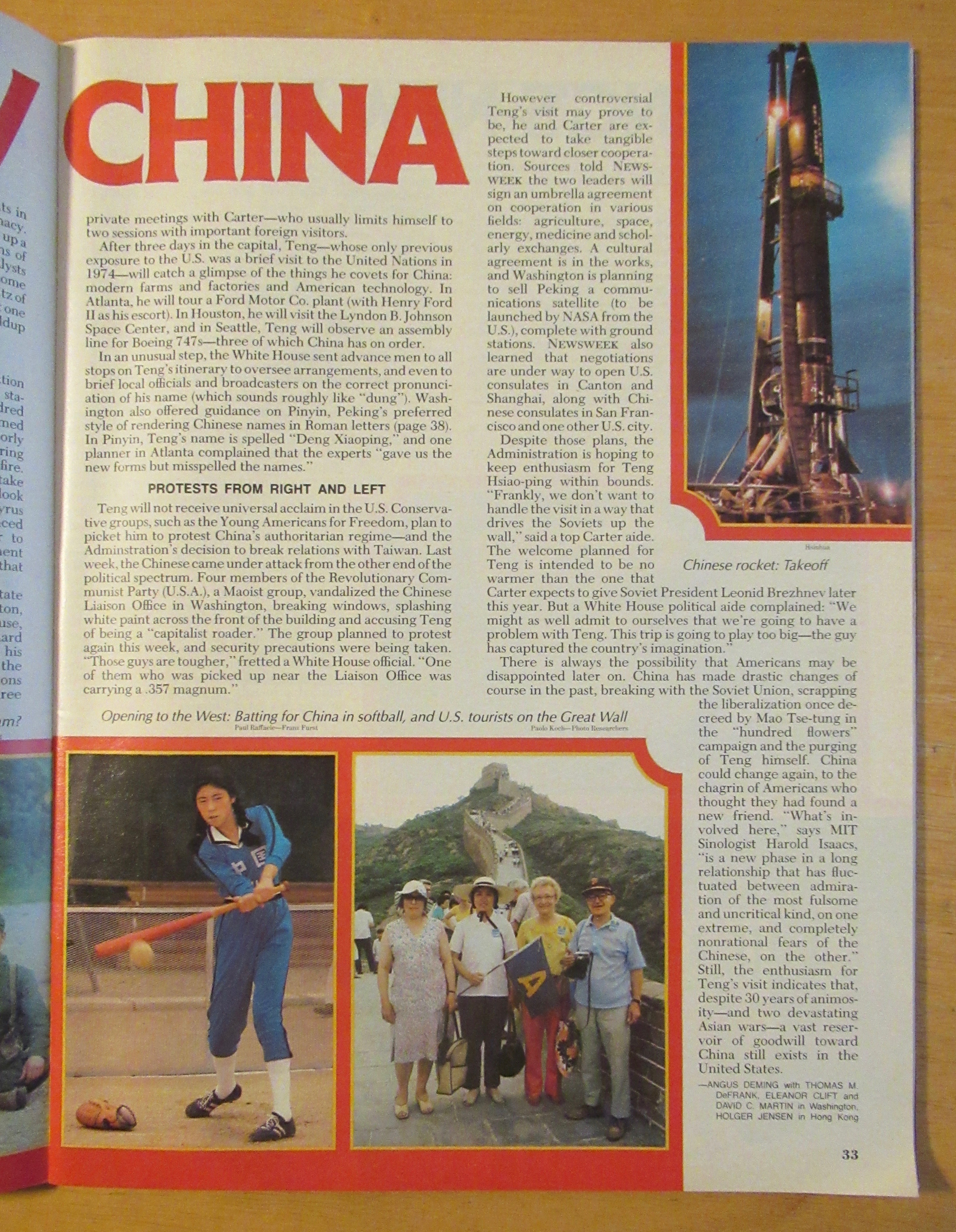 Newsweek Magazine-February 5, 1979-The New China