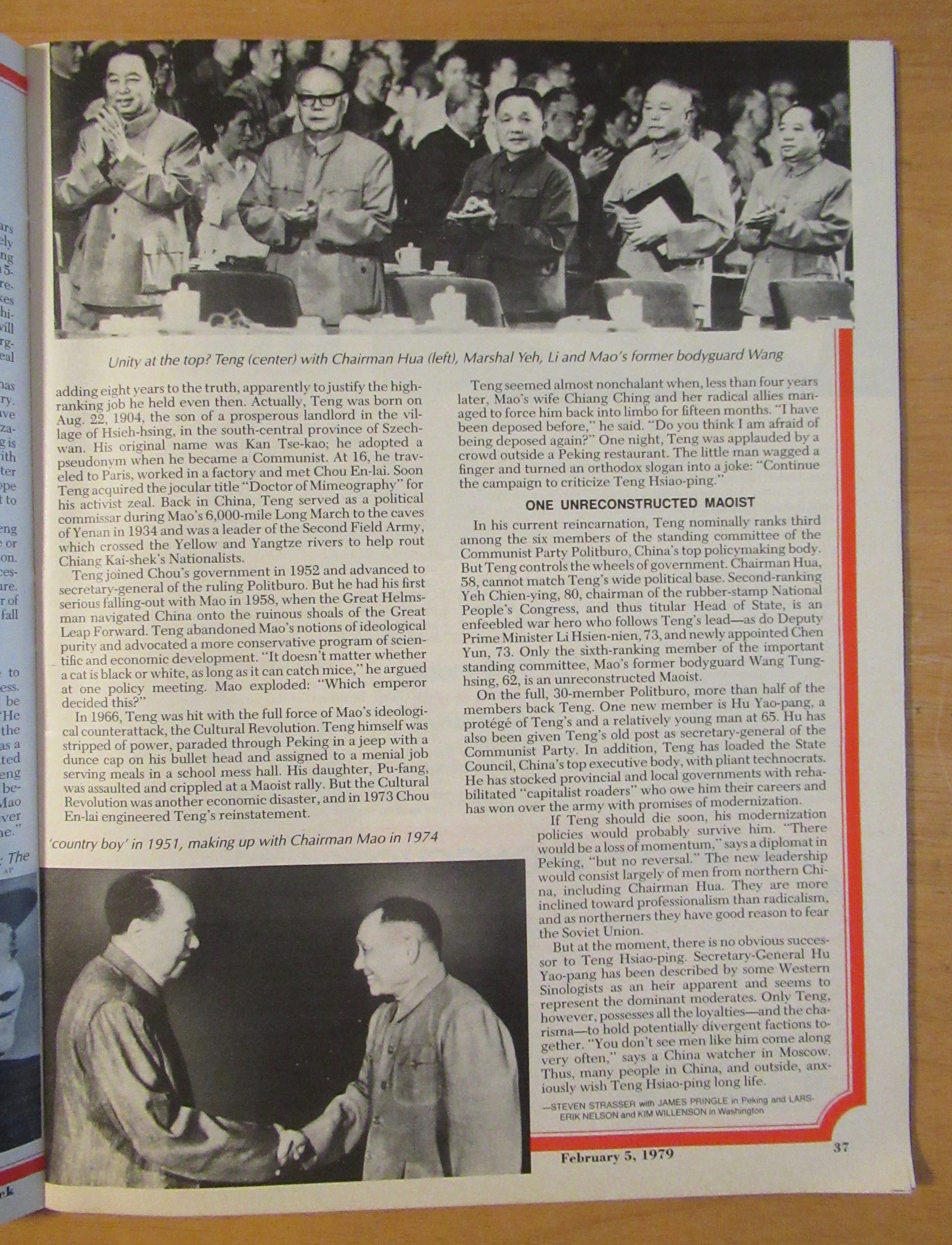Newsweek Magazine-February 5, 1979-The New China
