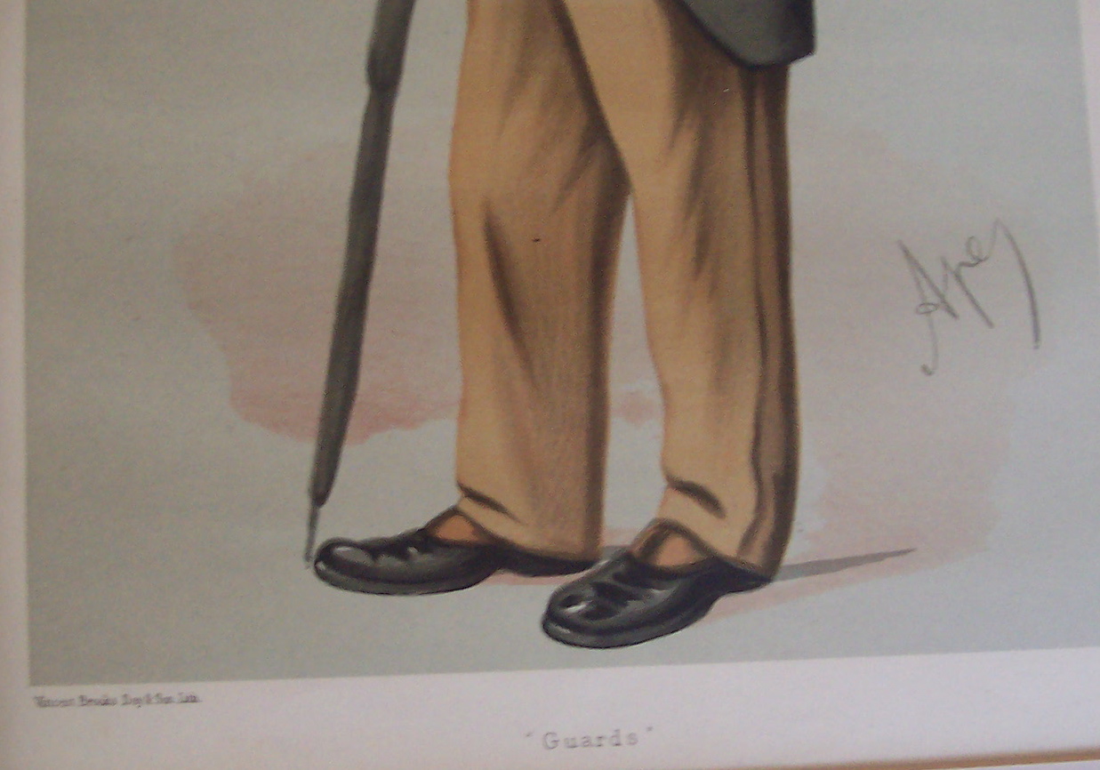 Vanity Fair Print Prince Edward of Sax-Weimar Oct 1875