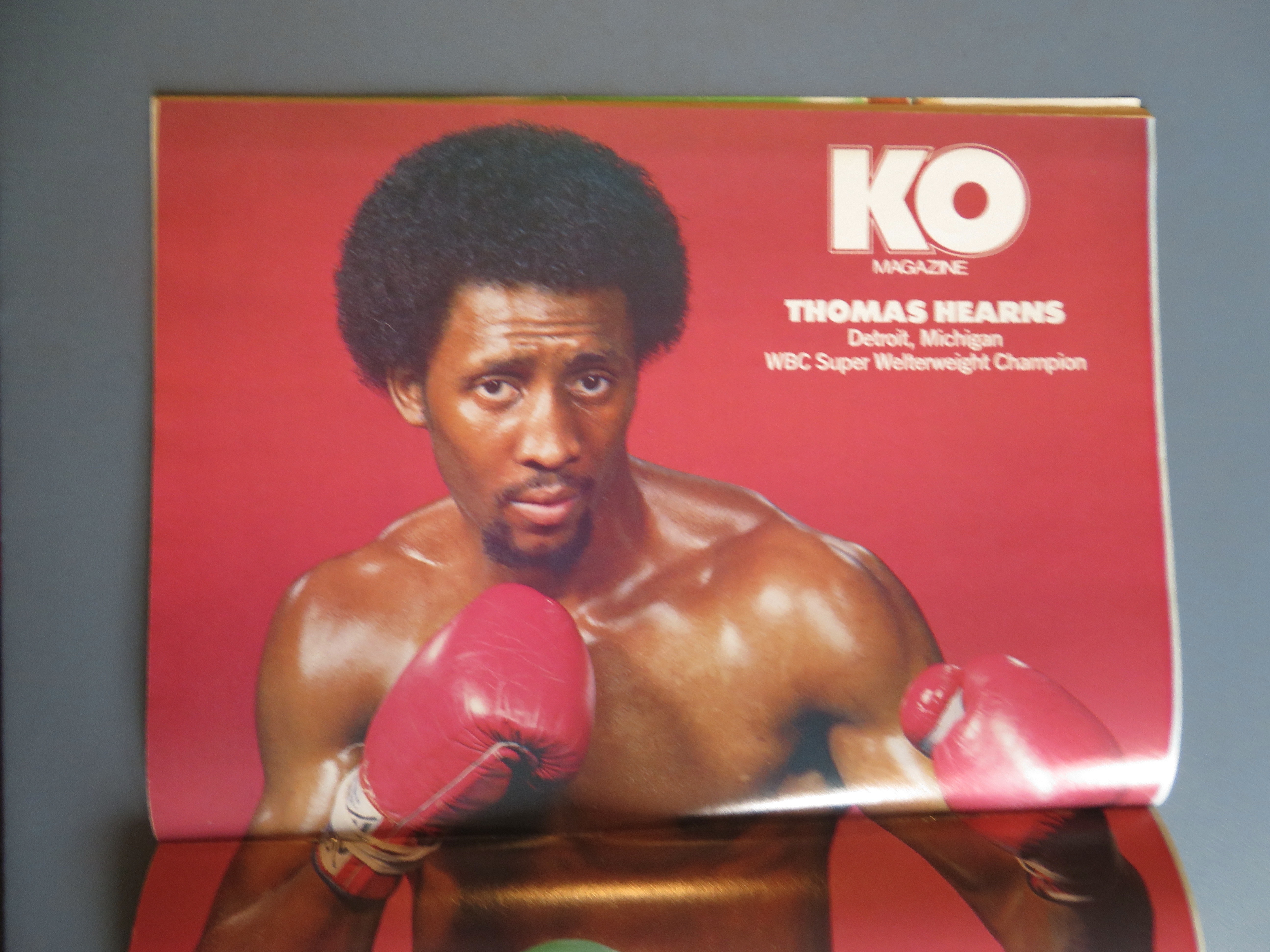 KO (Knock Out) Magazine December 1983 Hagler - Duran