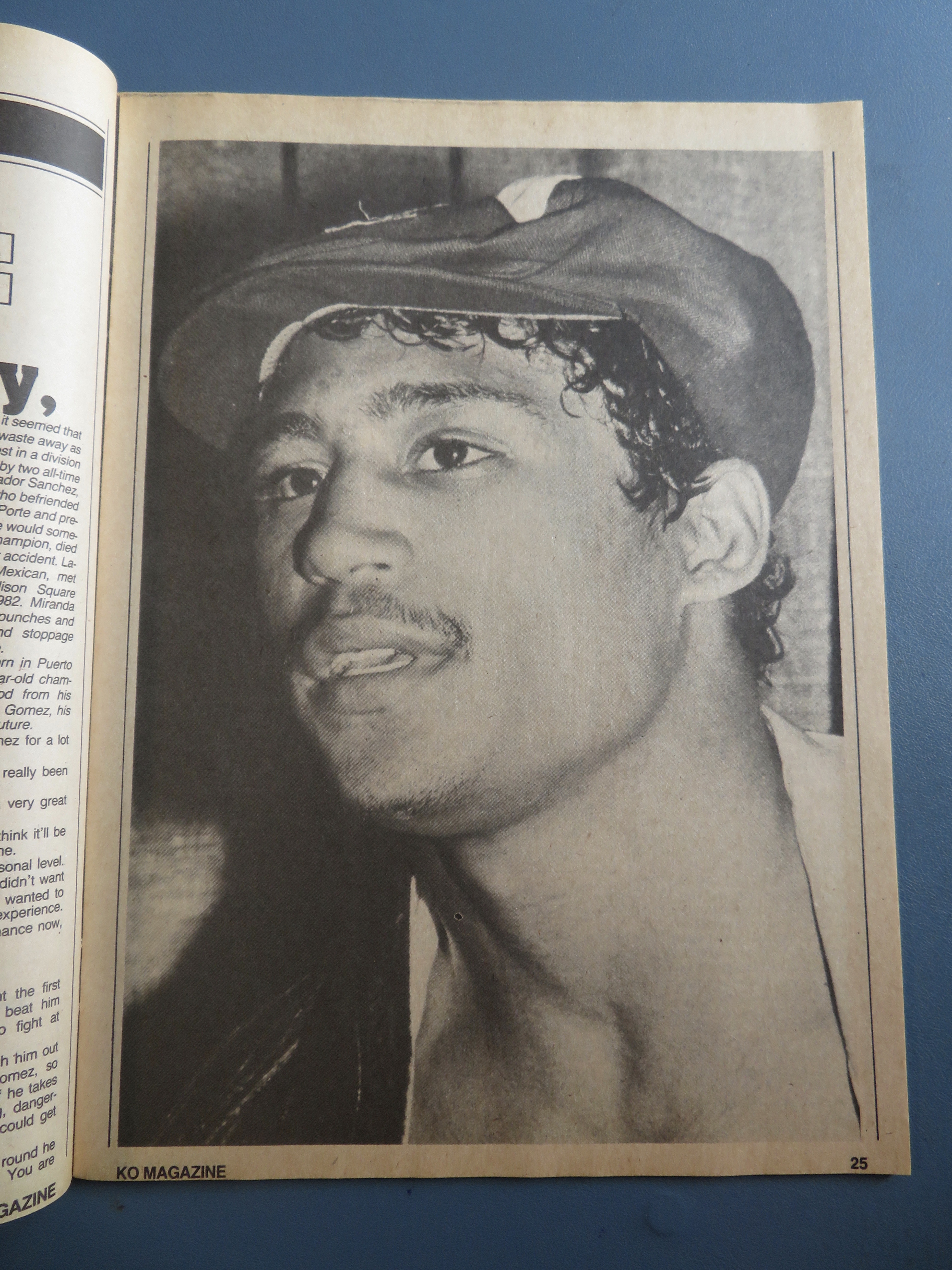 KO (Knock Out) Magazine December 1983 Hagler - Duran