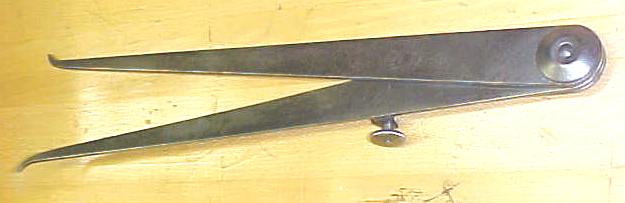 Starrett No. 35 Lock Joint Inside Caliper 12 inch
