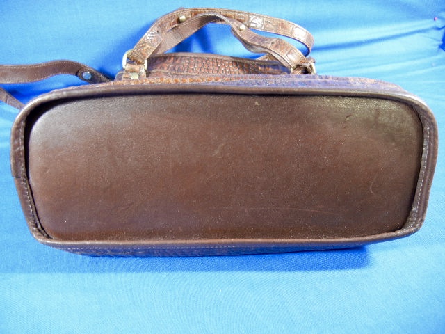 Brahmin Tan Croc Bag Melbourne Collection