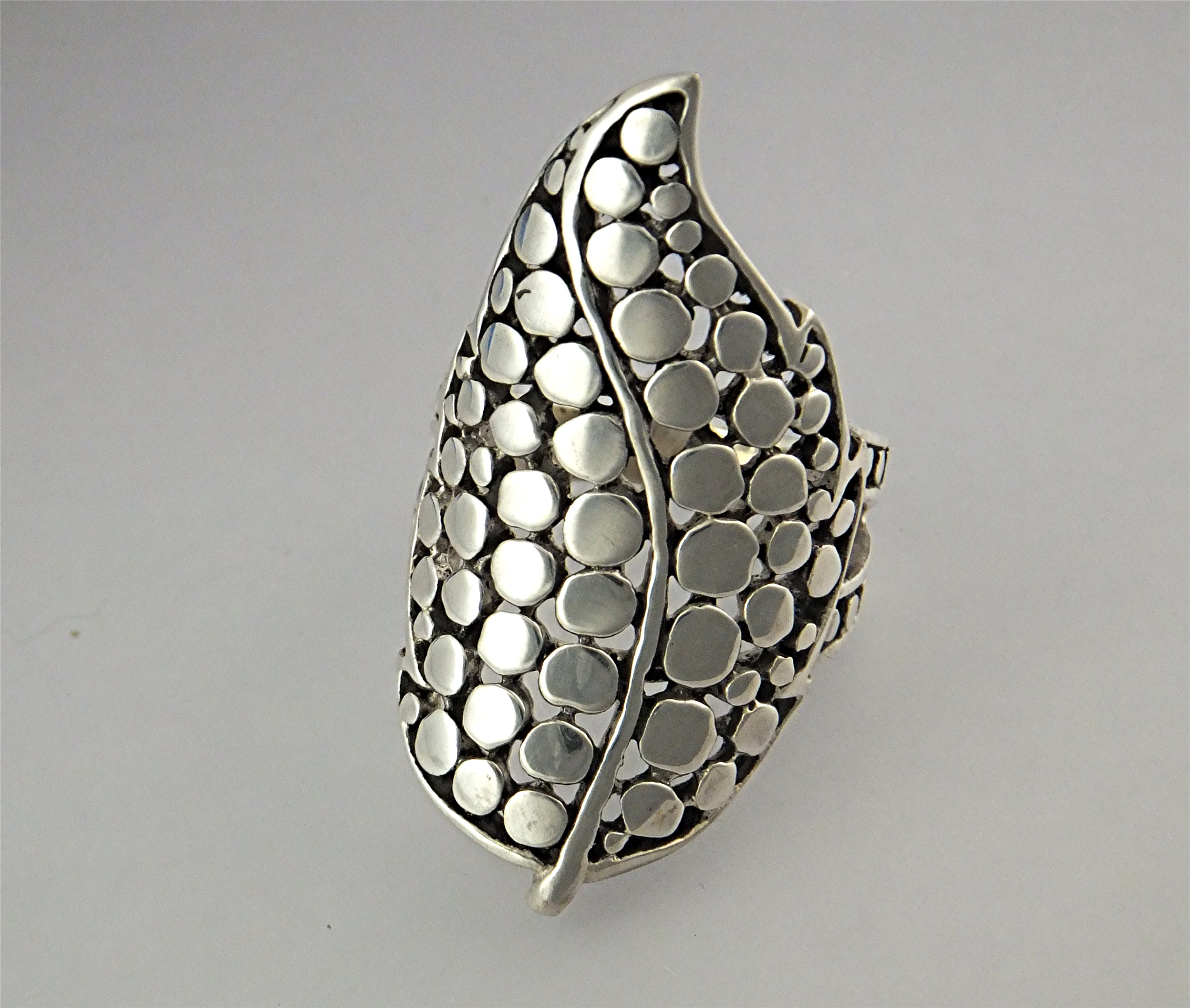 Ring Sterling Silver Dot Khali Style Indonesia