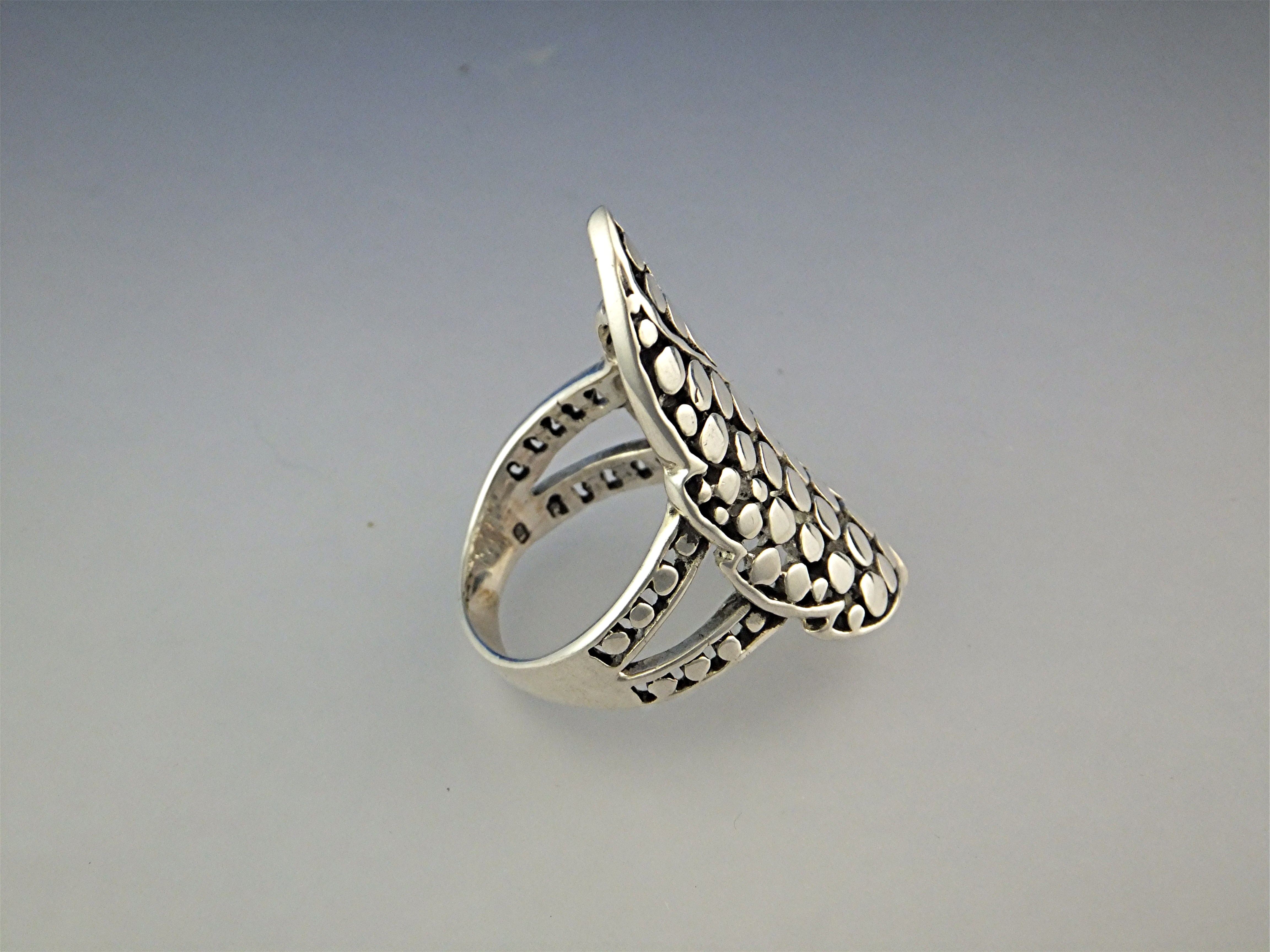 Ring Sterling Silver Dot Khali Style Indonesia