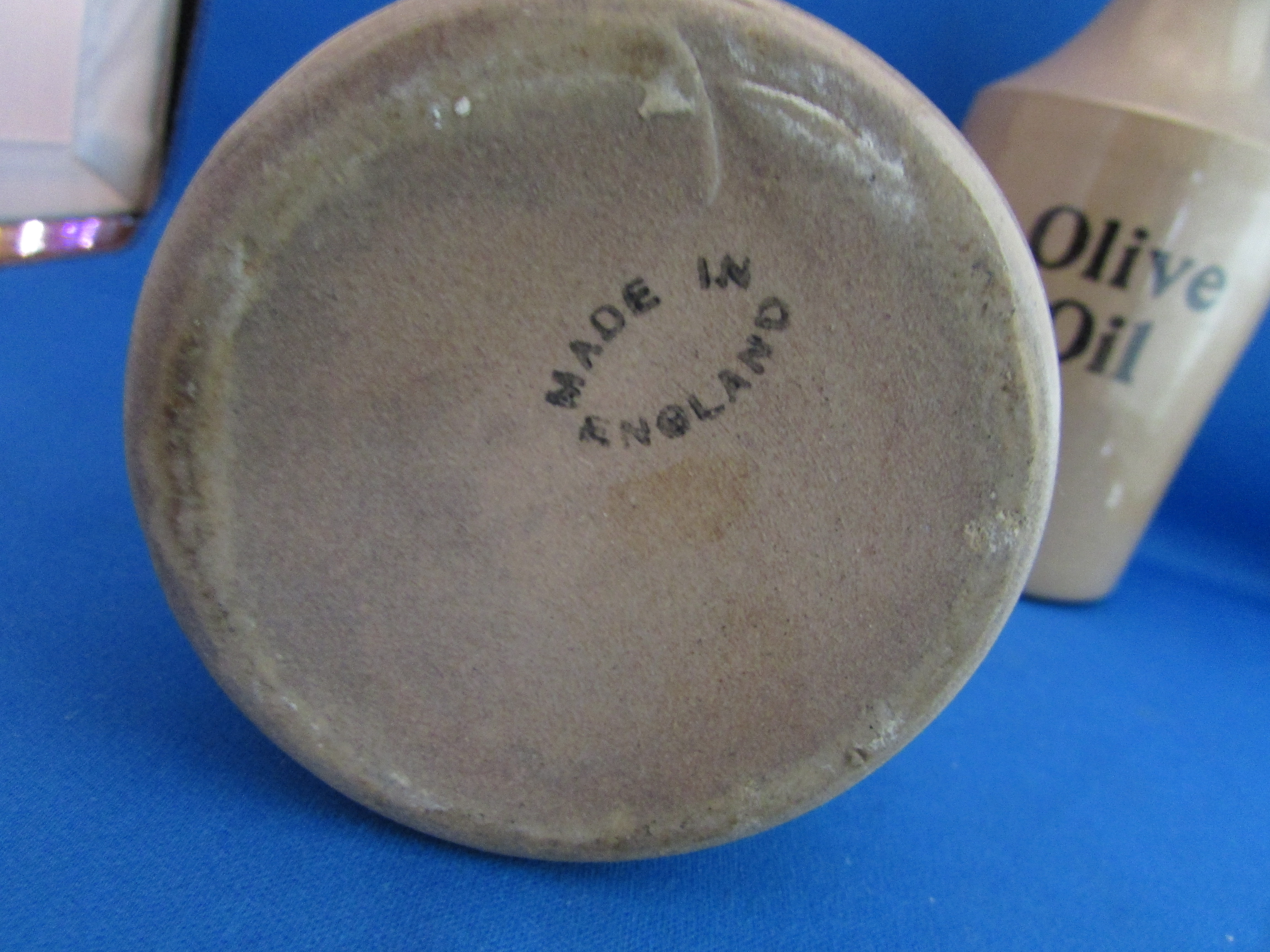 Crock Malt Vinegar and Olive Oil Cruets