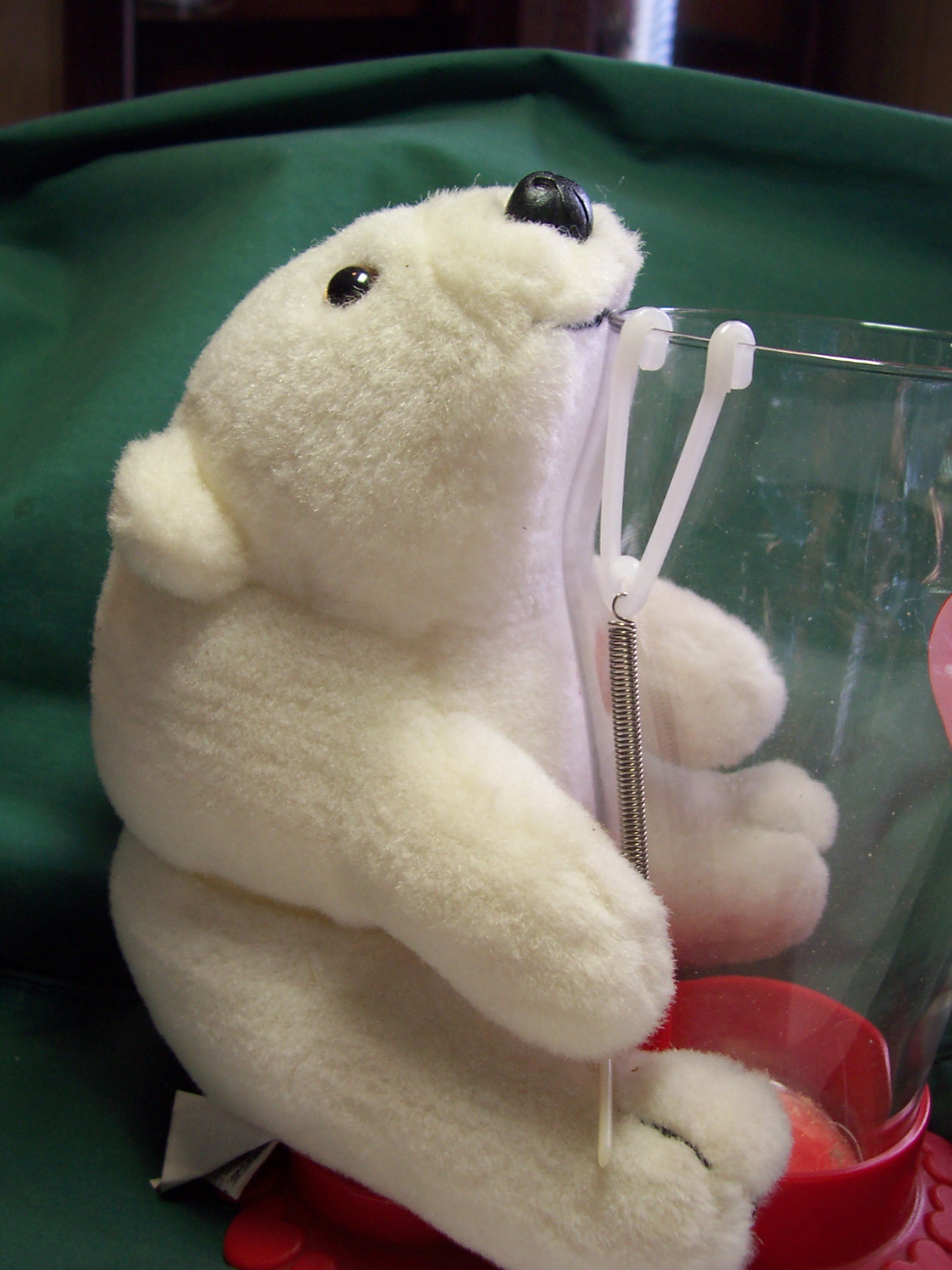 Coca Cola Polar Bear Glass Set Telaflora 1995