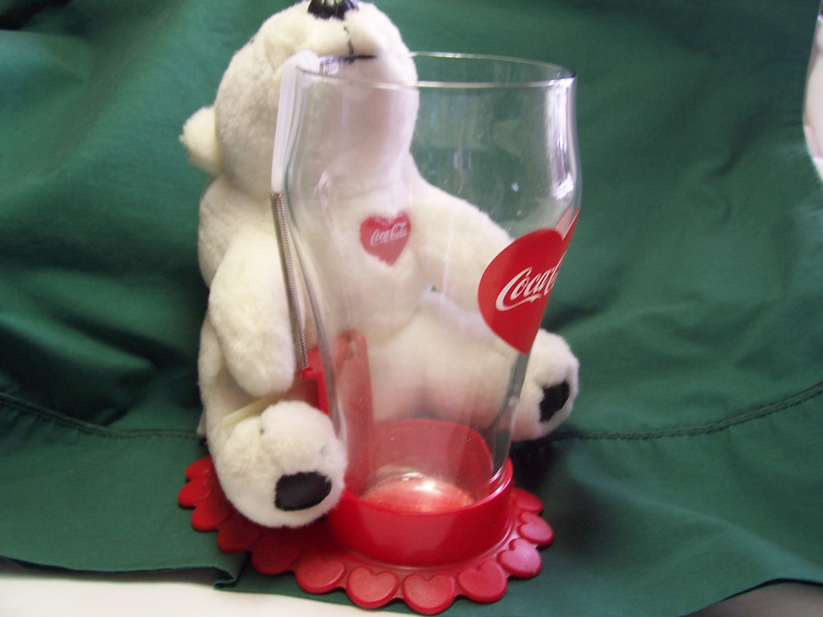 Coca Cola Polar Bear Glass Set Telaflora 1995