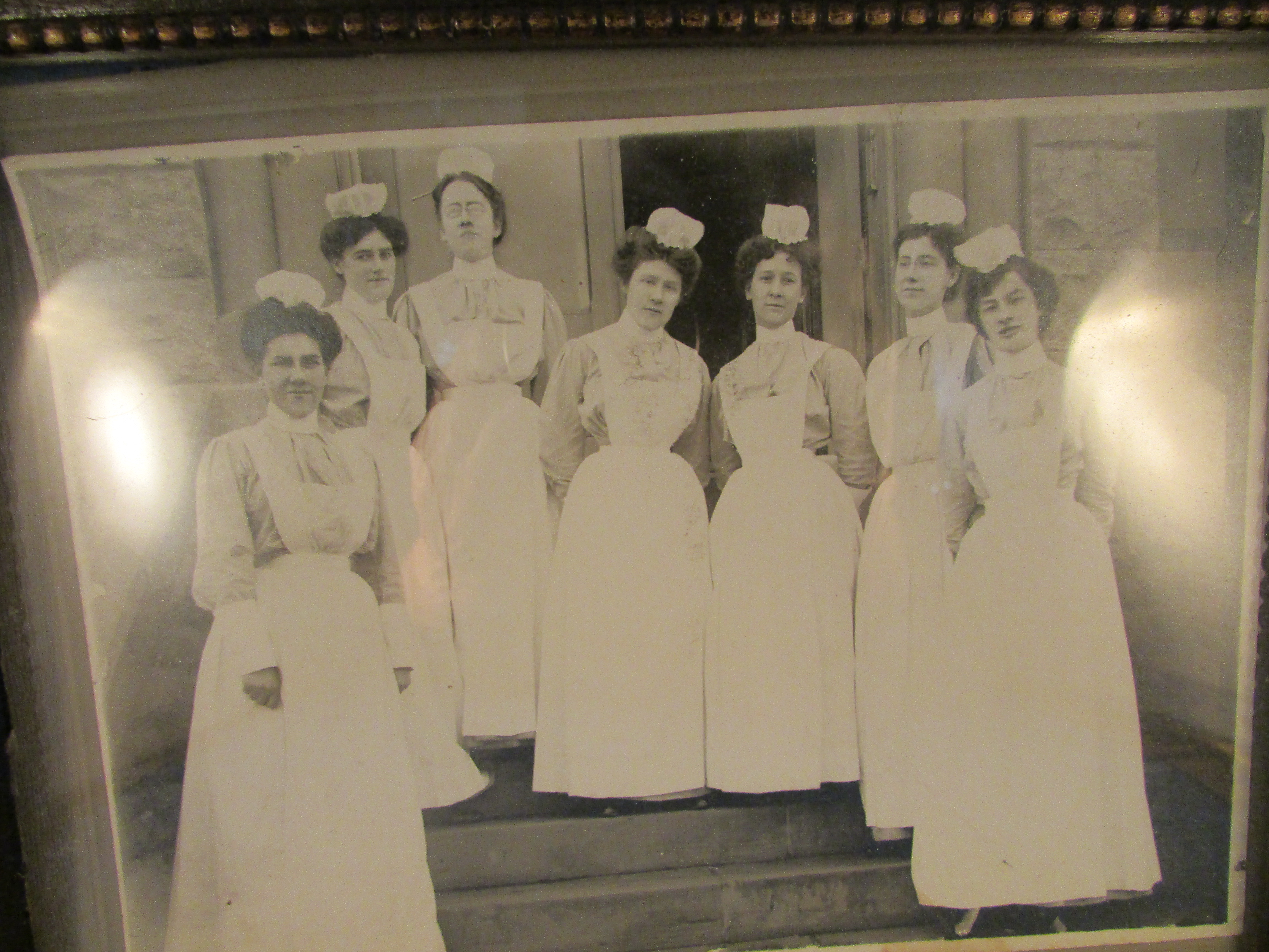 Framed Photo of Nurses