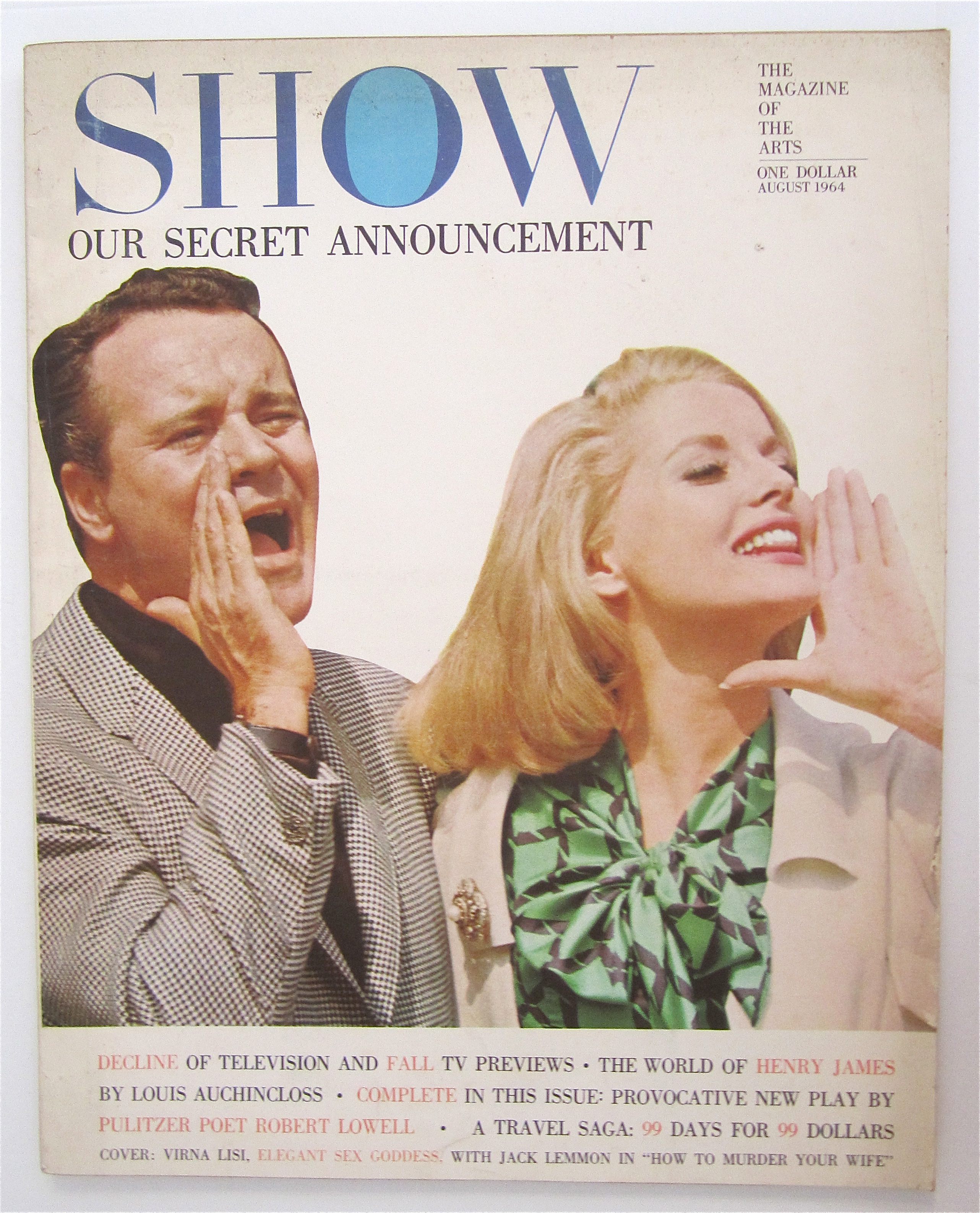 Show Magazine August 1964 Jack Lemmon