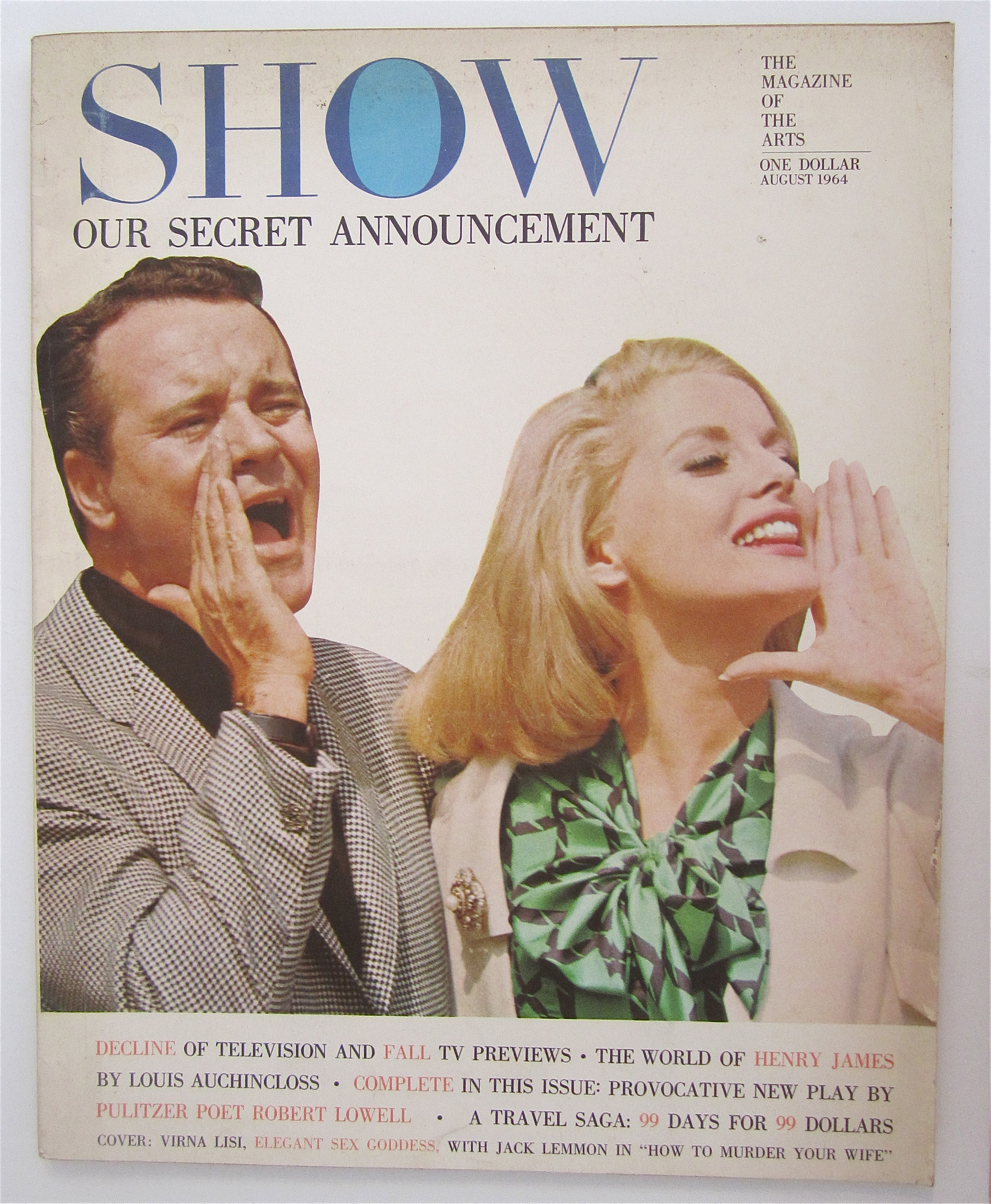Show Magazine August 1964 Jack Lemmon