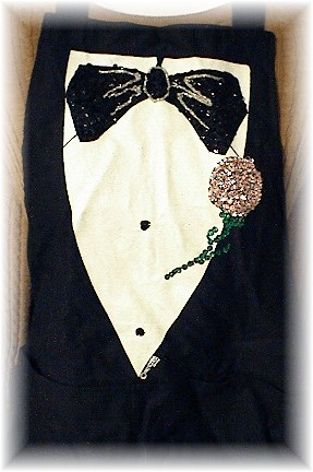 Black Beaded & Sequinned 'Paulison Denver' Ap