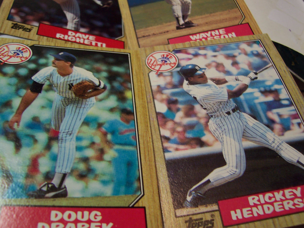 Baseball Cards N Y Yankees 30 card set 1987
