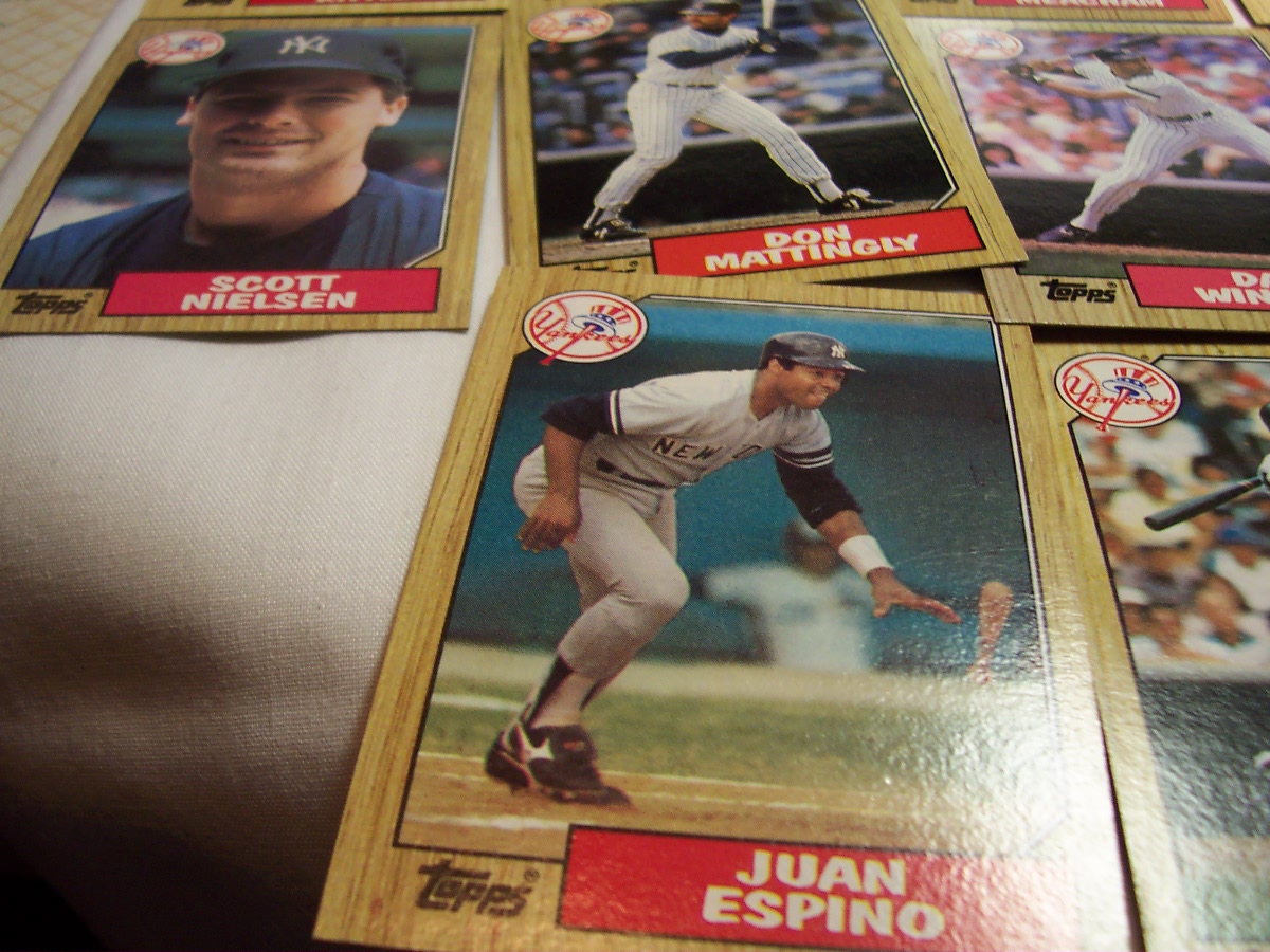 Baseball Cards N Y Yankees 30 card set 1987