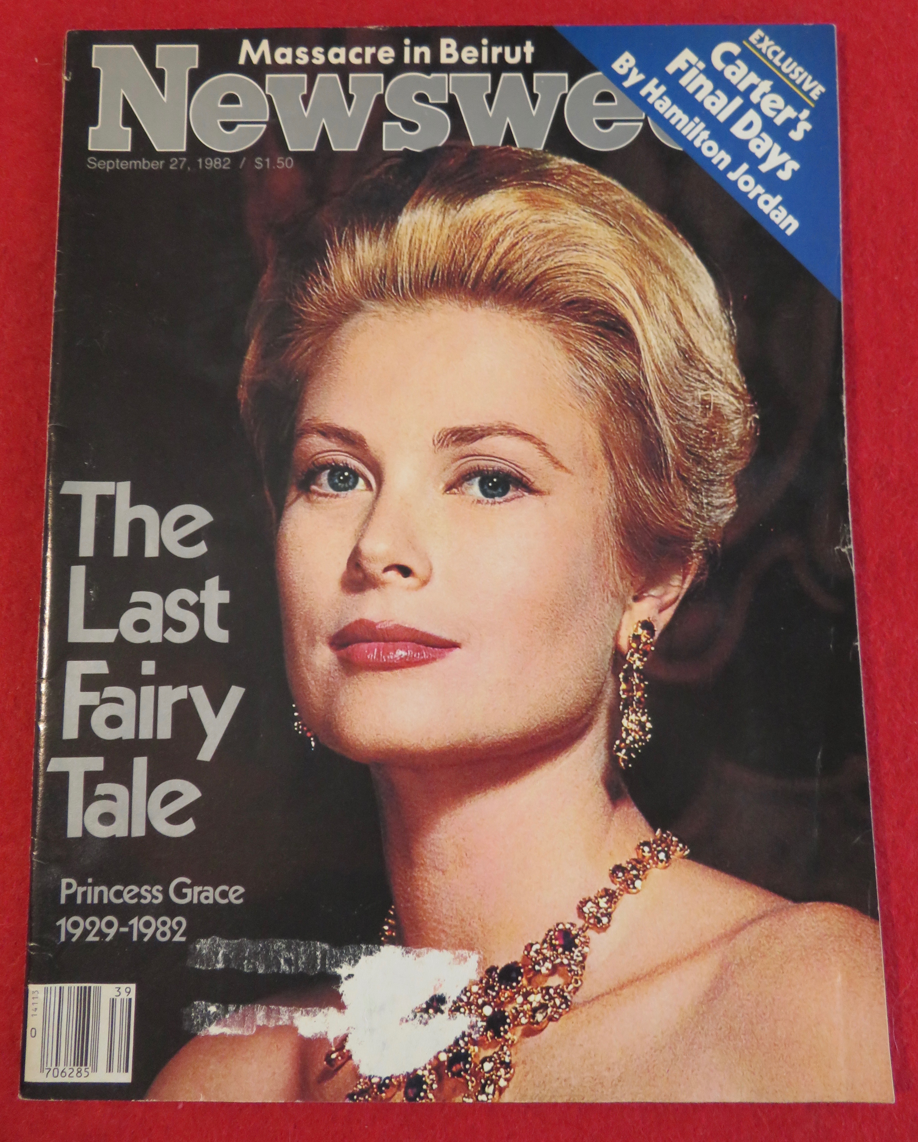 Newsweek Magazine September 27, 1982 Princess Grace