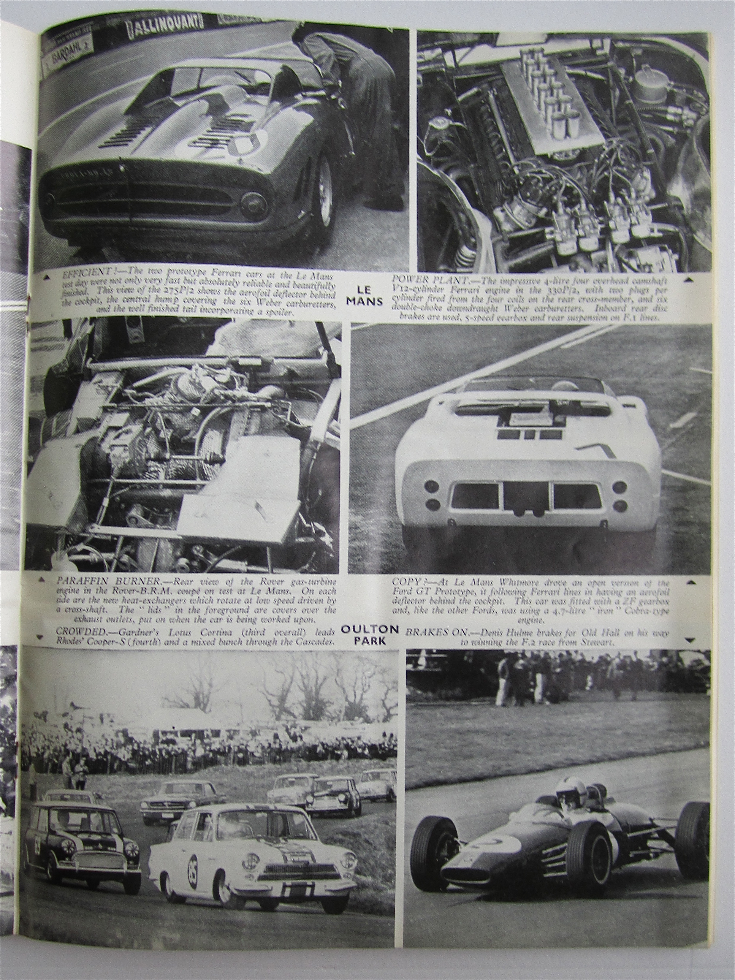 Motor Sport Magazine May 1965 World Champion Sandwich