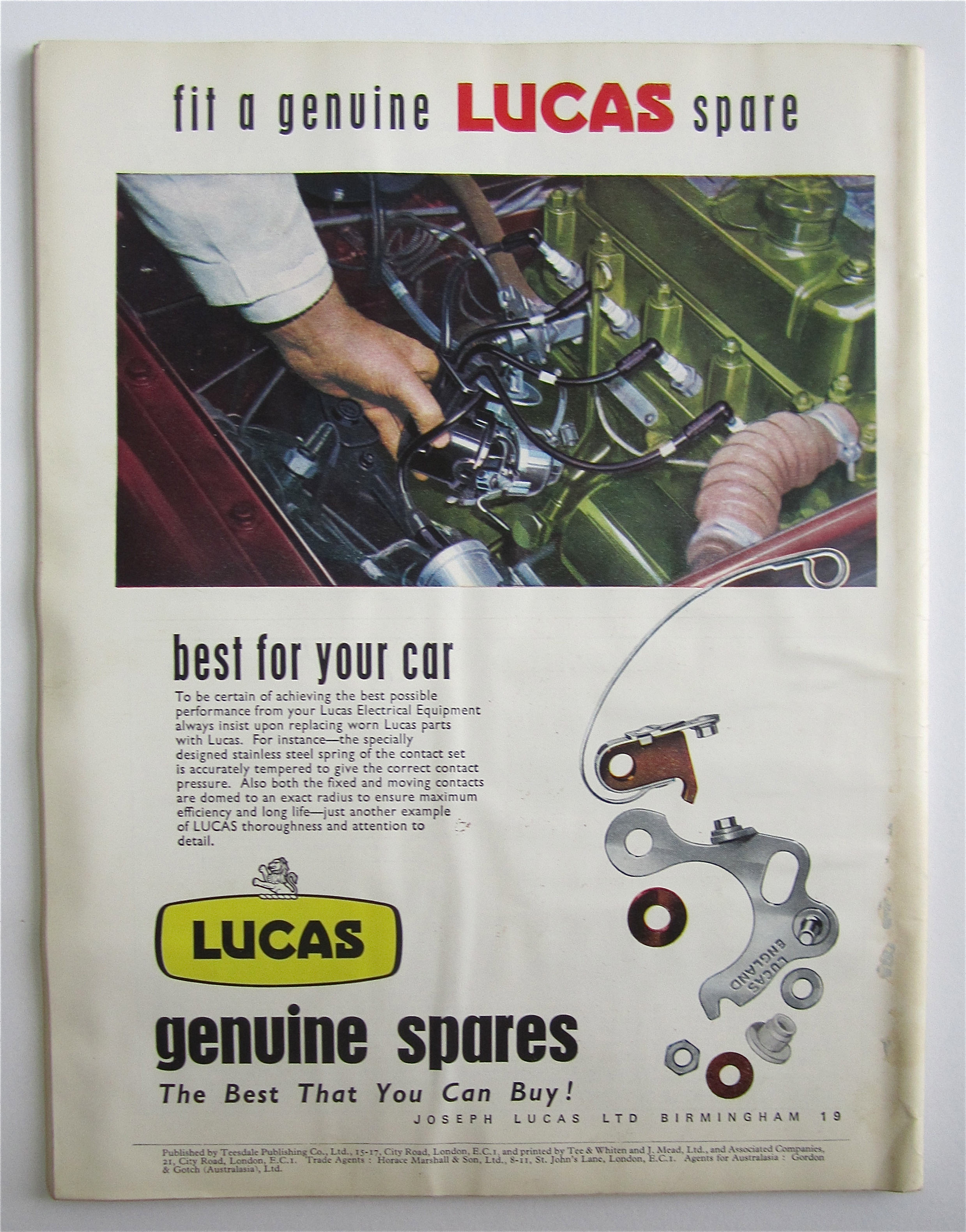 Motor Sport Magazine May 1965 World Champion Sandwich