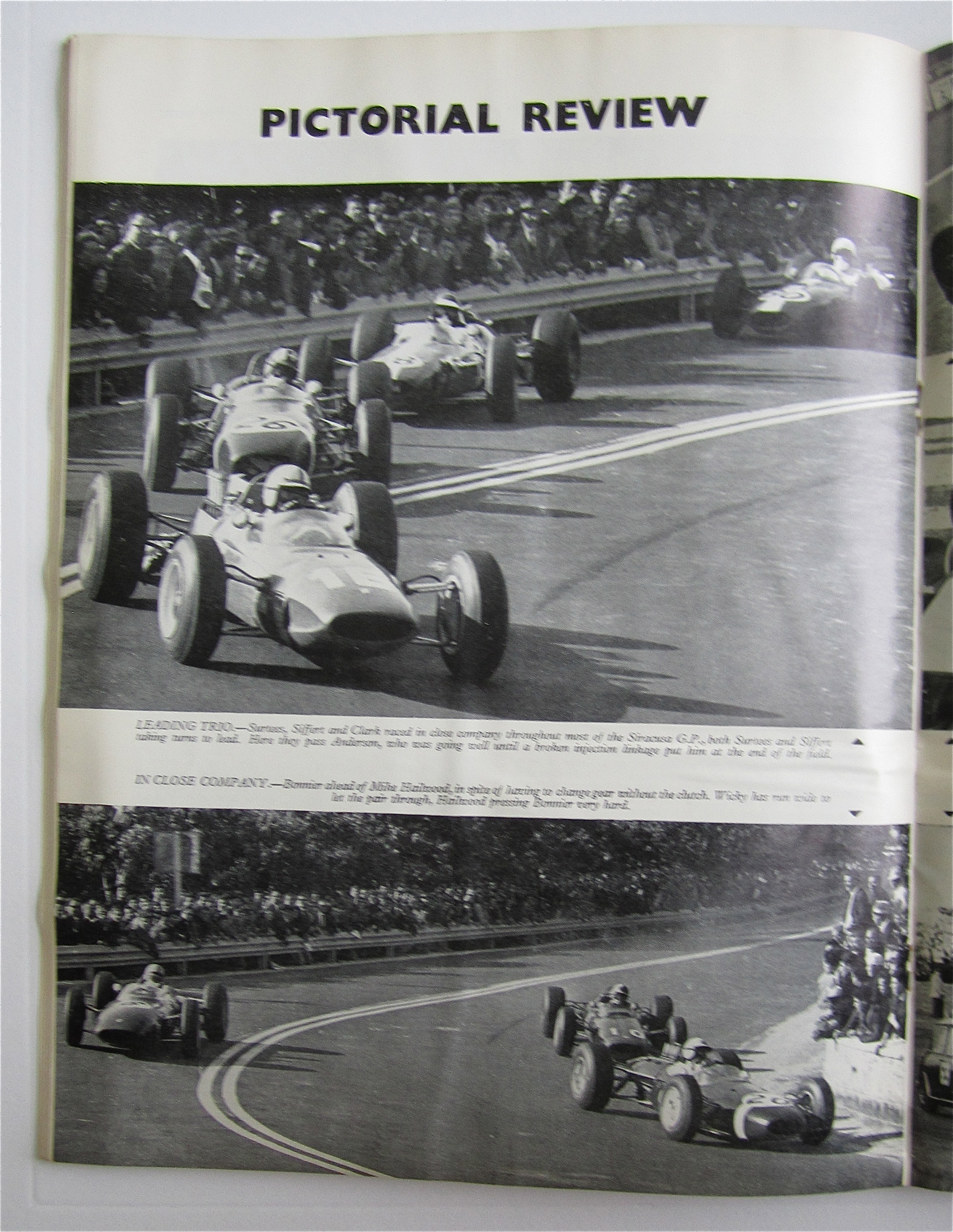 Motor Sport Magazine May 1965 World Champion Sandwich