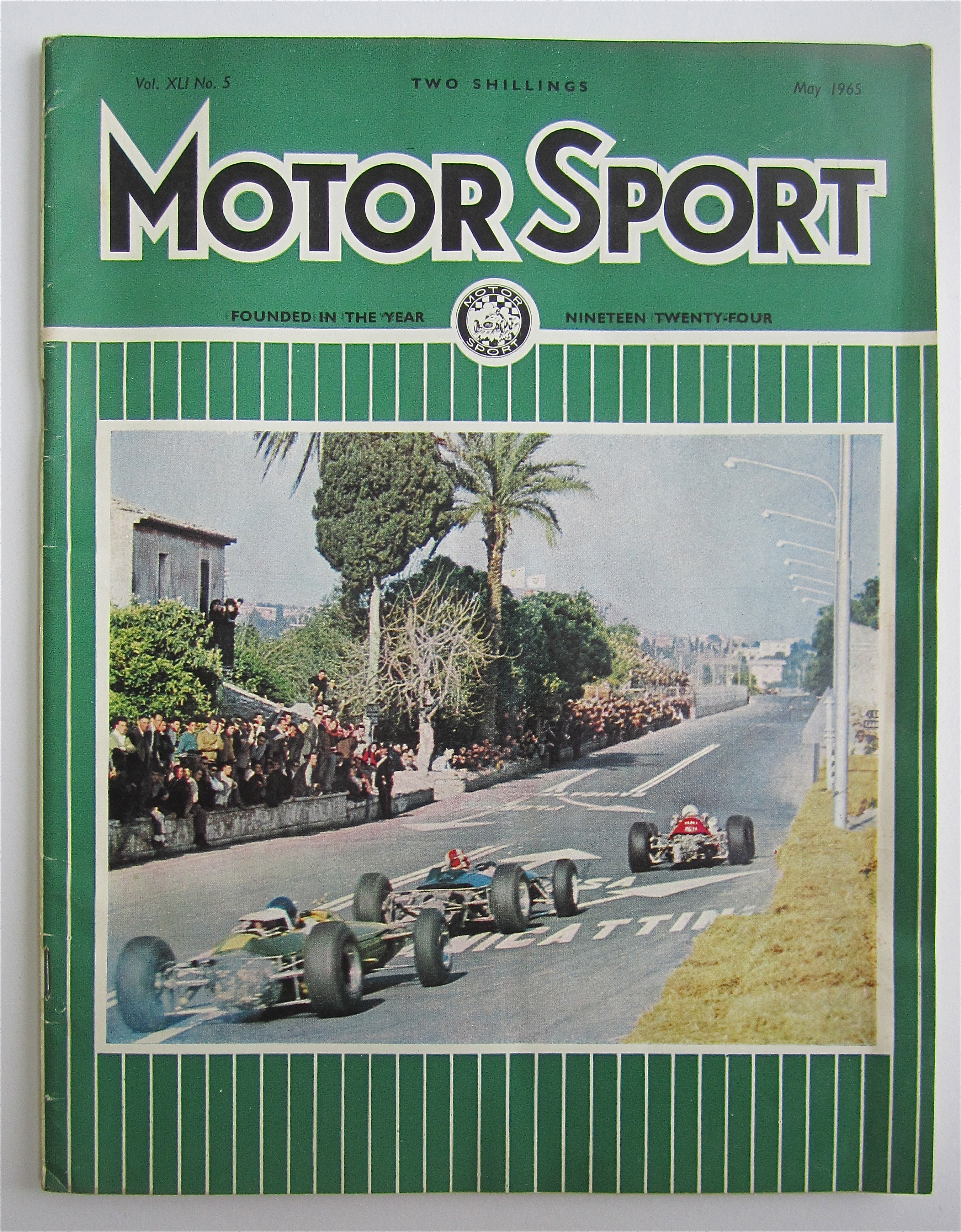 Motor Sport Magazine May 1965 World Champion Sandwich