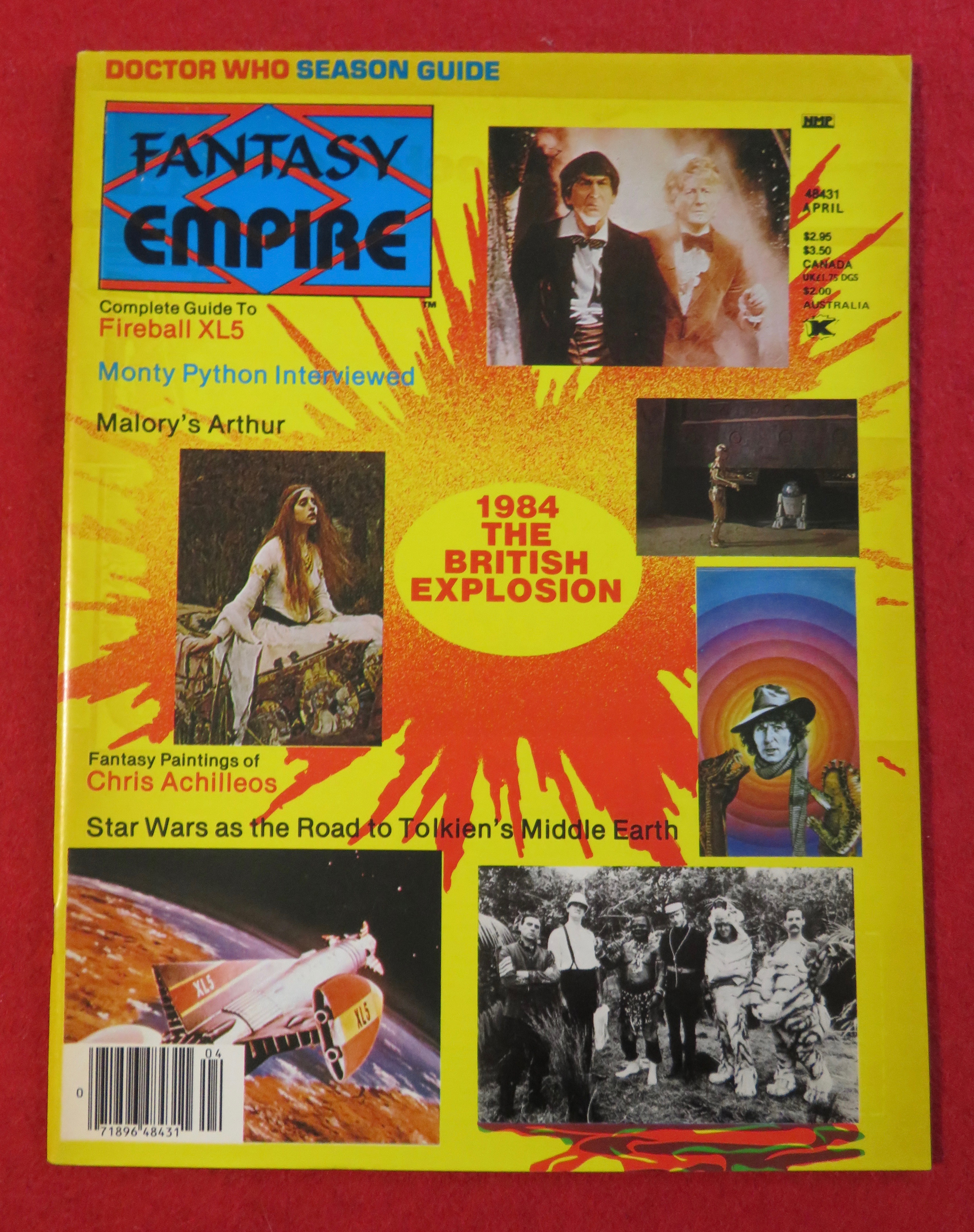 Fantasy Empire Magazine April 1984 British Explosion