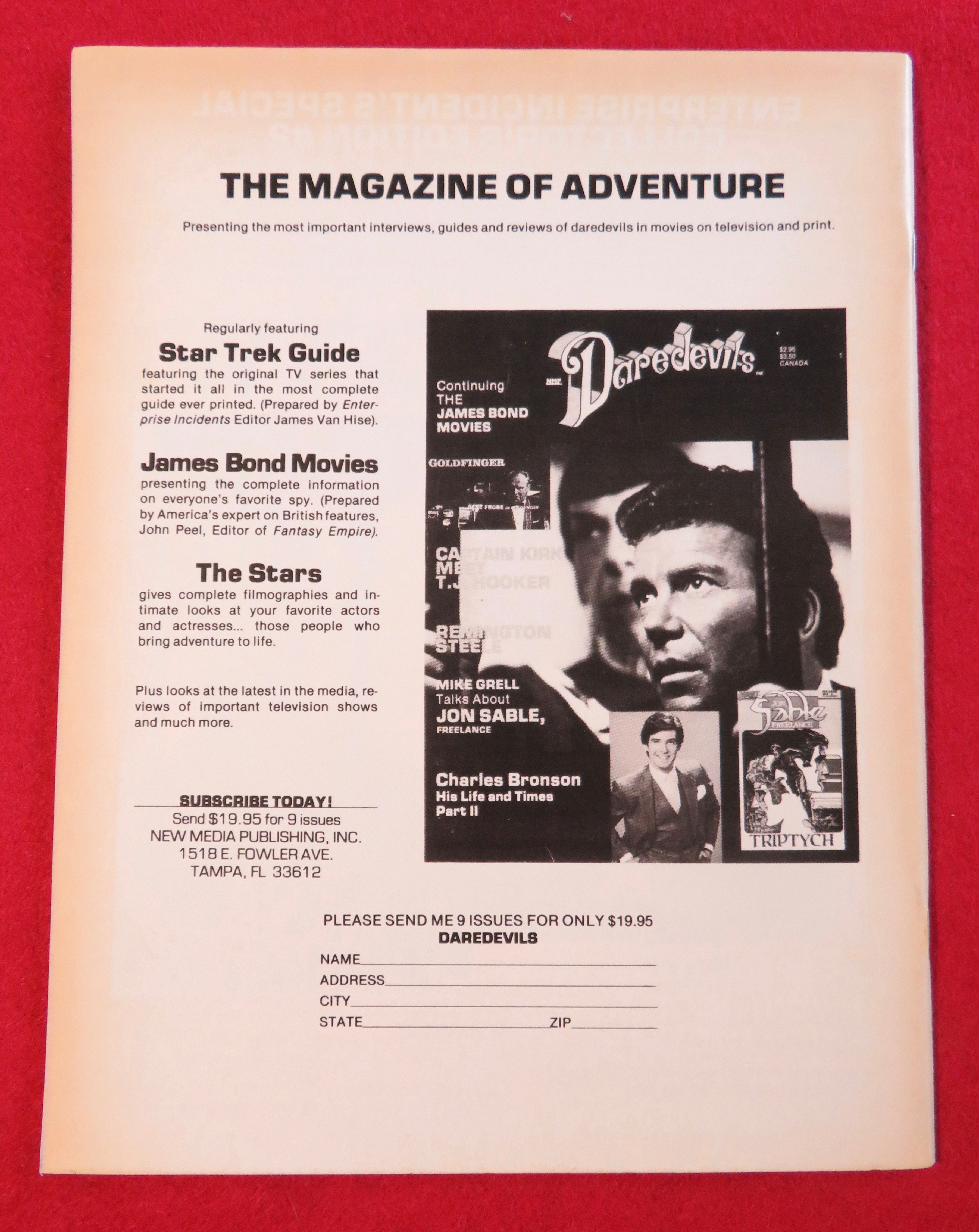 Fantasy Empire Magazine April 1984 British Explosion
