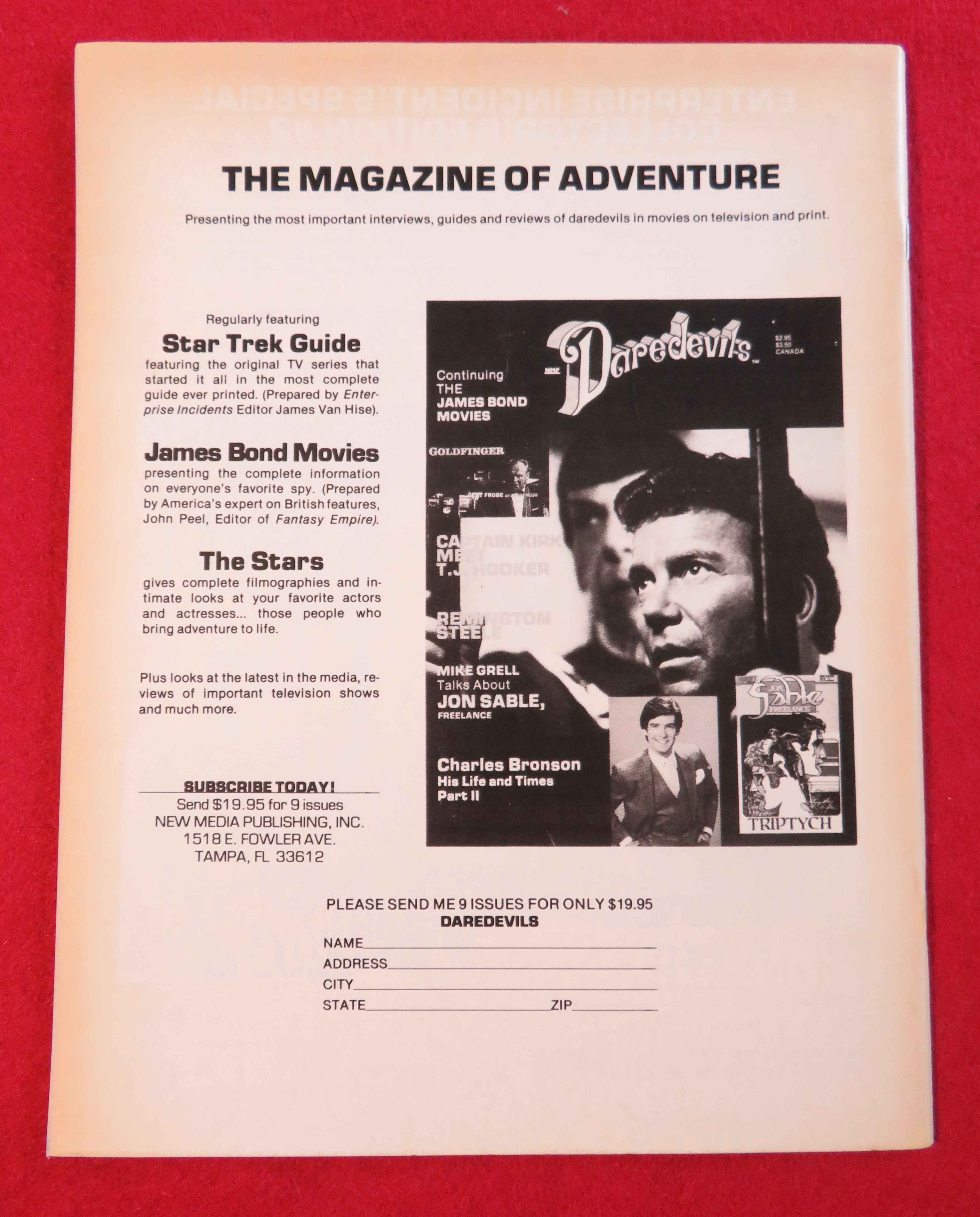 Fantasy Empire Magazine April 1984 British Explosion