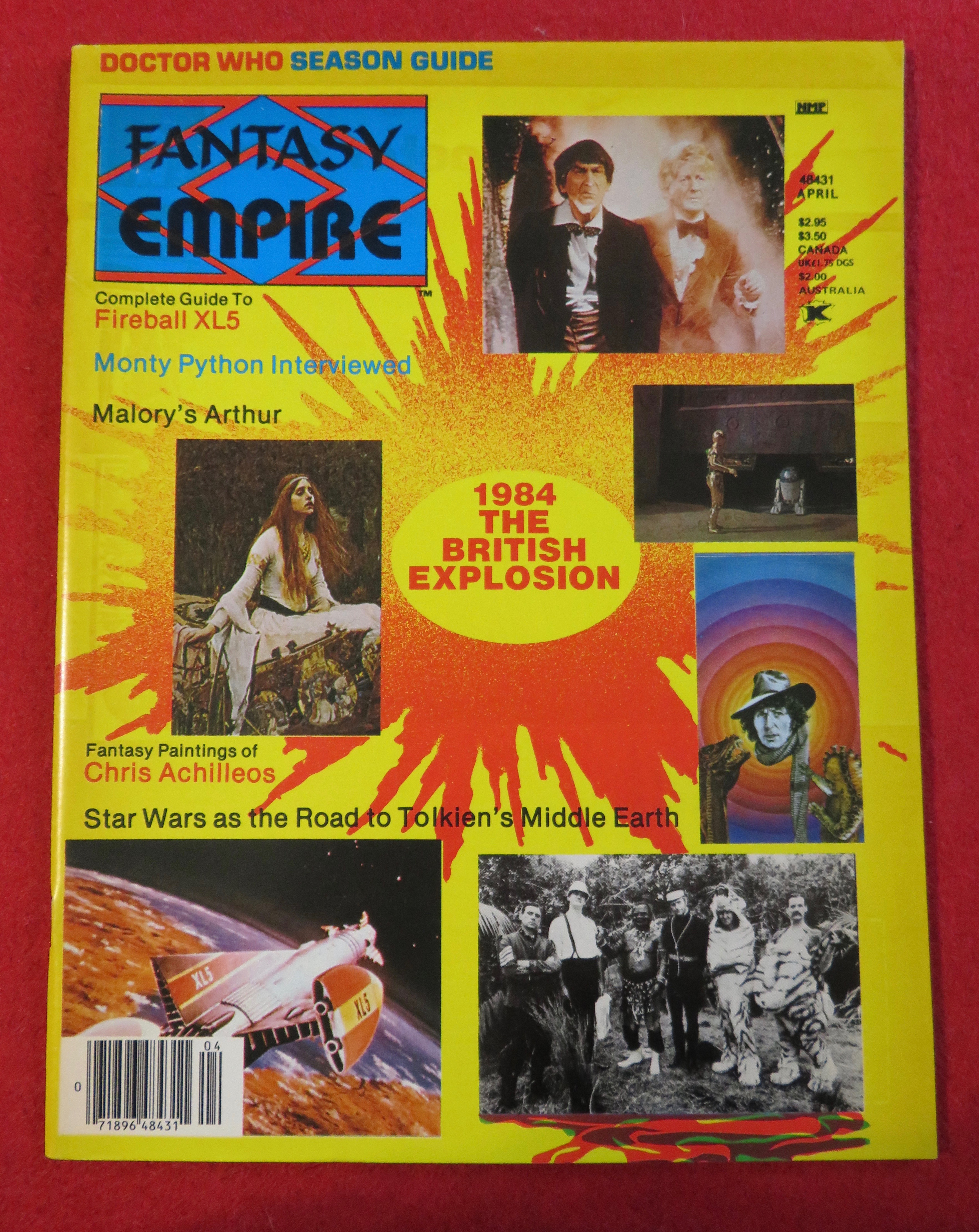 Fantasy Empire Magazine April 1984 British Explosion