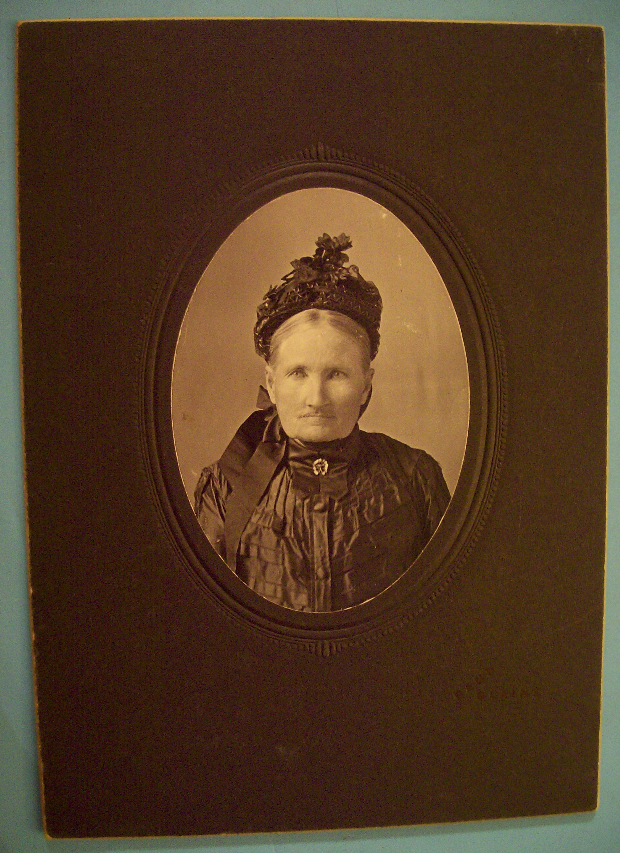 Mourning After - Cabinet Photo of a Widow Taylor