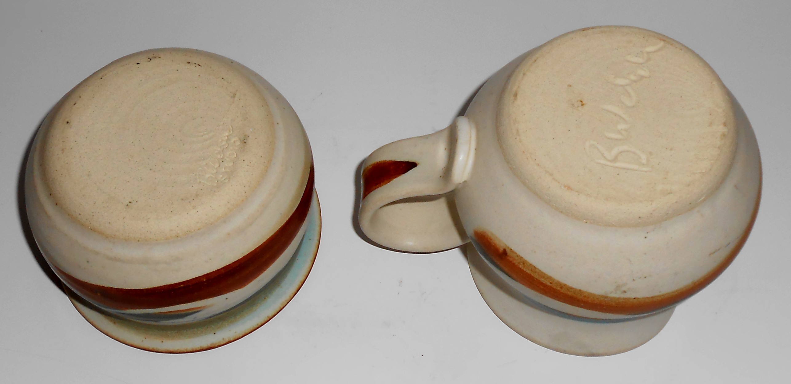 Bennett Welsh Studio Pottery Handmade Decorated Creamer