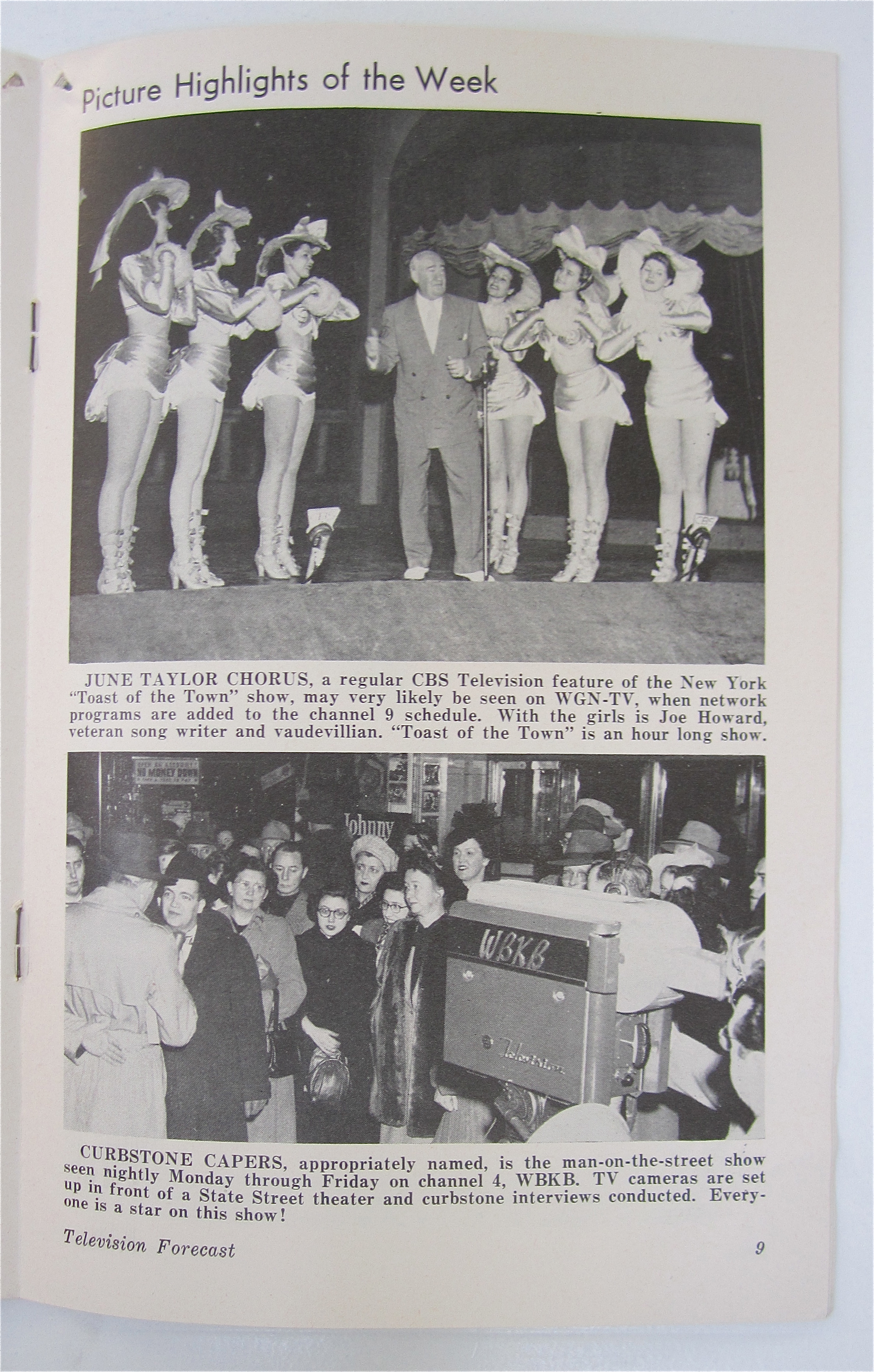 Television Forecast December 13, 1948 Uncle Mistletoe